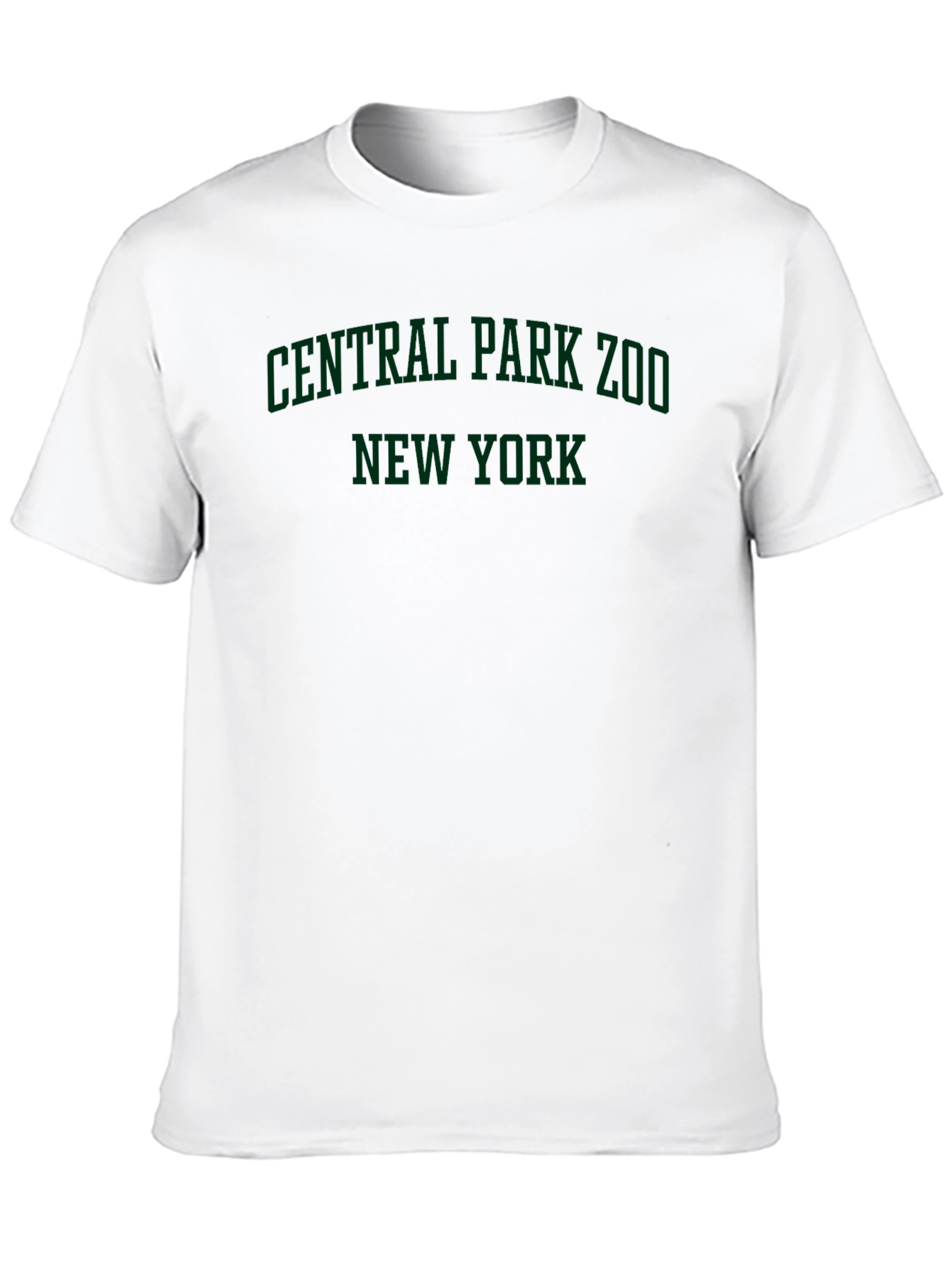 Central Park Zoo New York Black T-Shirt