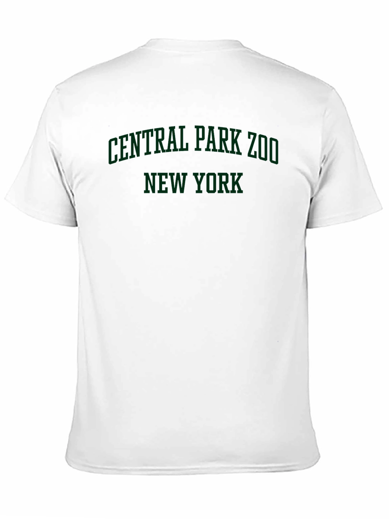 Central Park Zoo New York Black T-Shirt