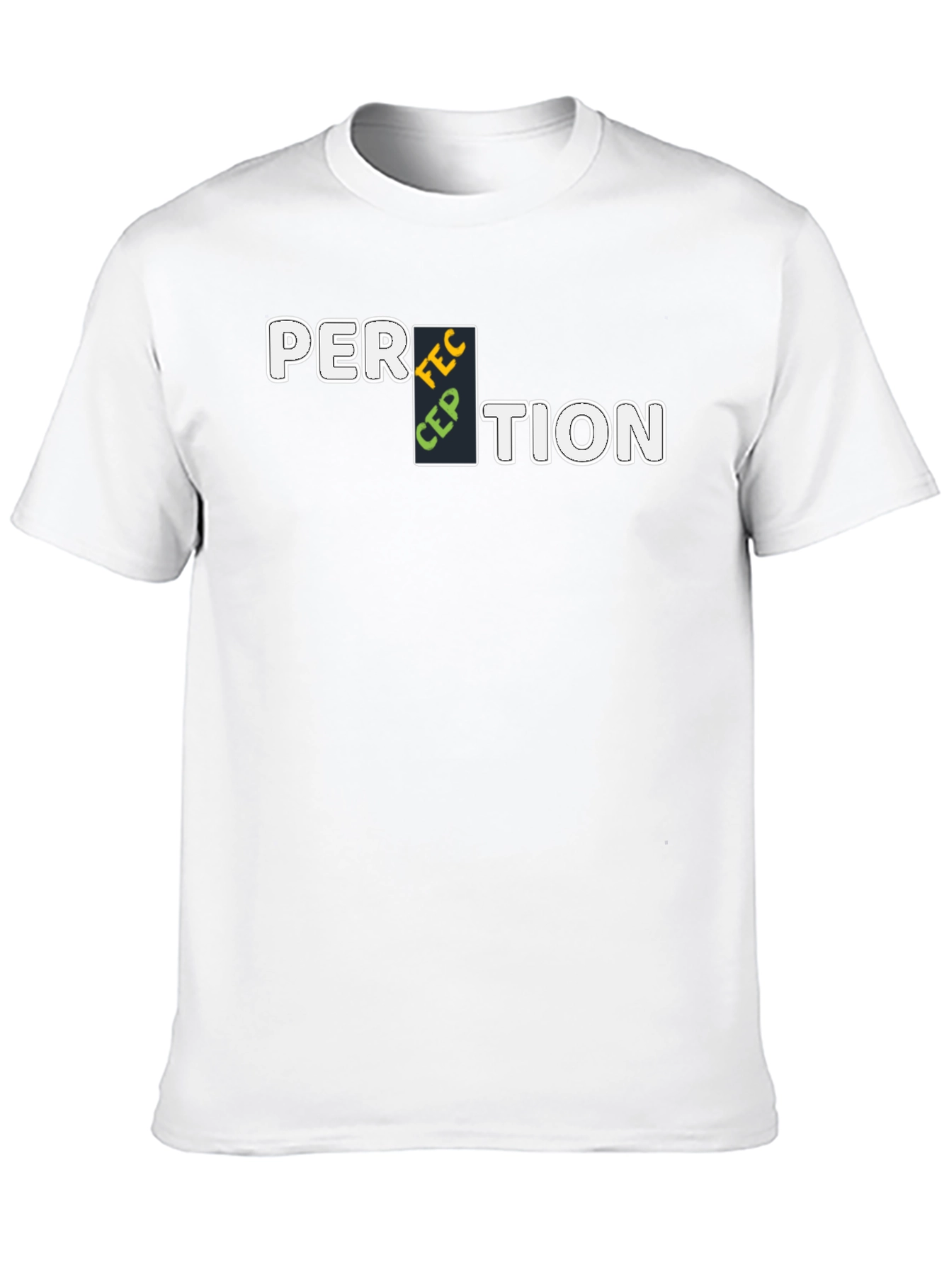Perception Graphic T-Shirt - Mens Black Tee