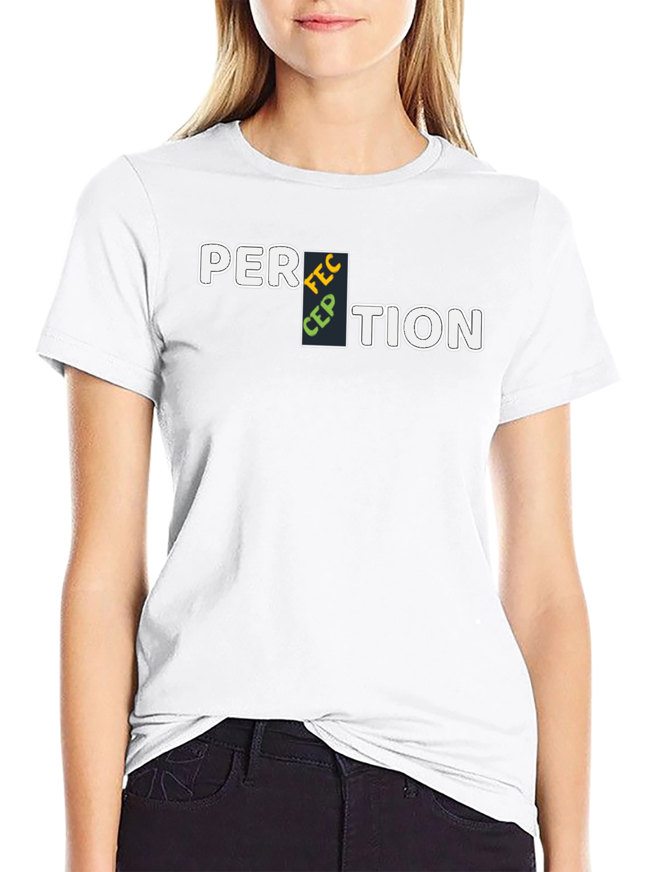 Perception Graphic T-Shirt - Mens Black Tee