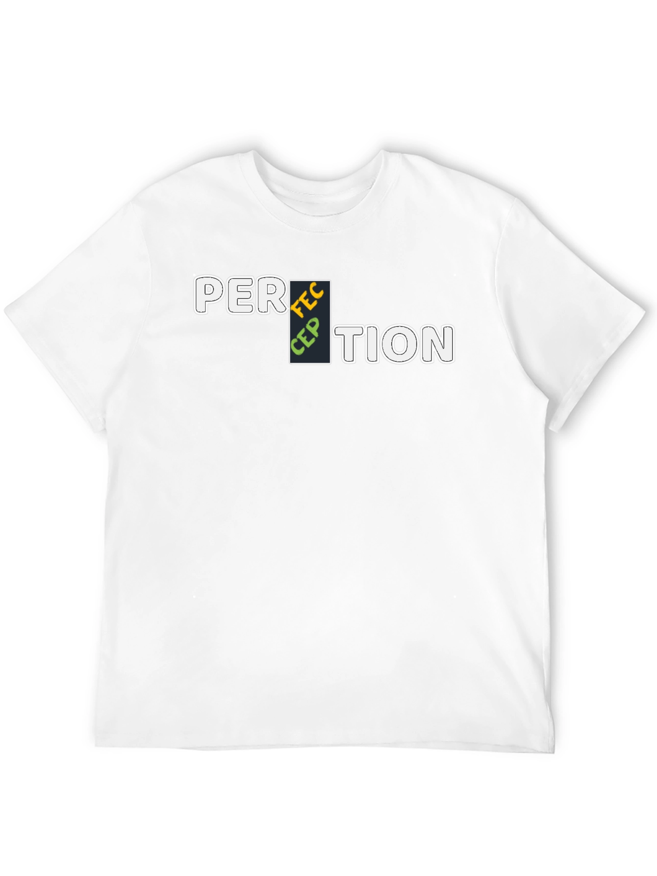 Perception Graphic T-Shirt - Mens Black Tee