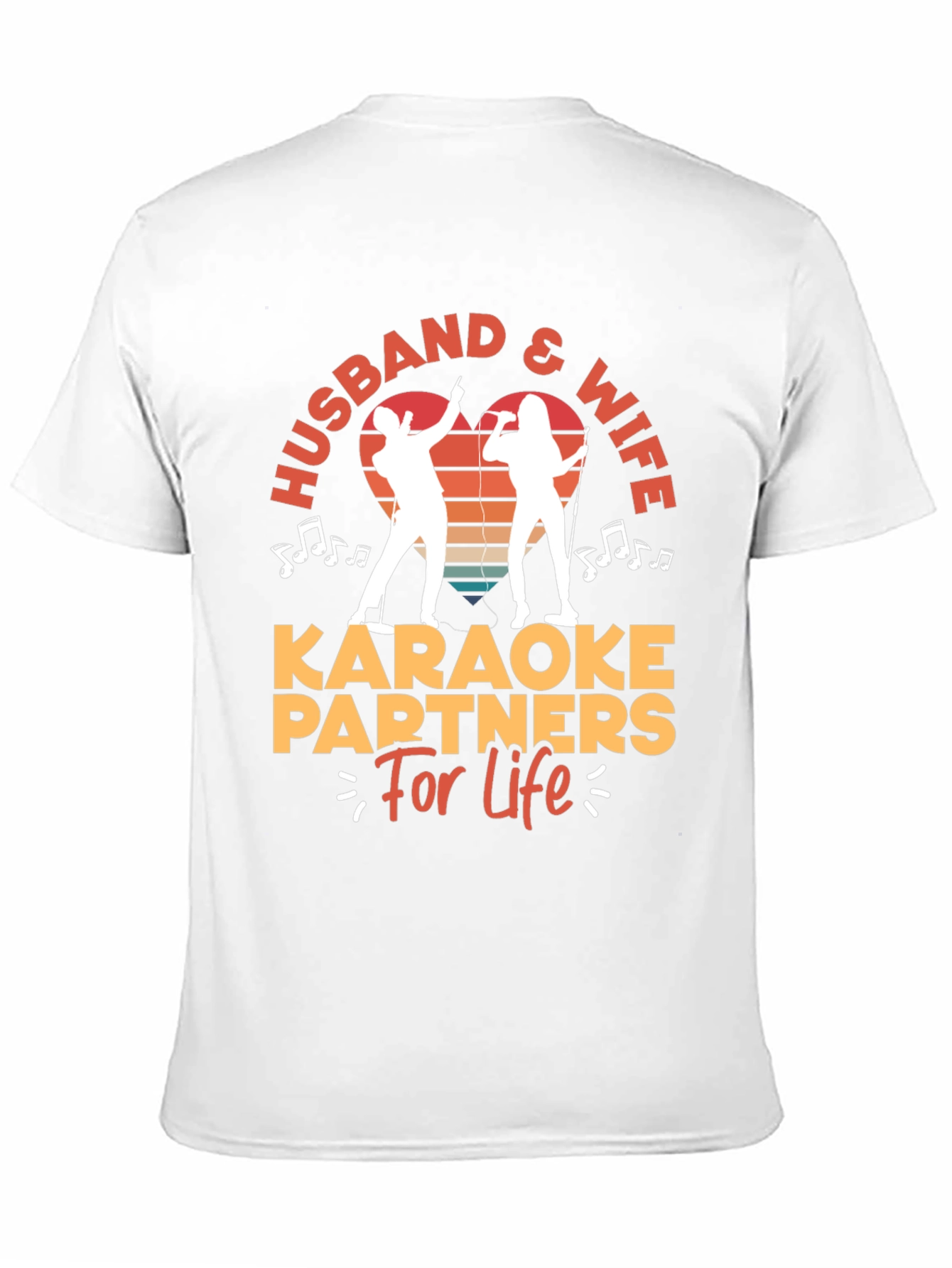 Husband & Wife Karaoke Partners T-Shirt