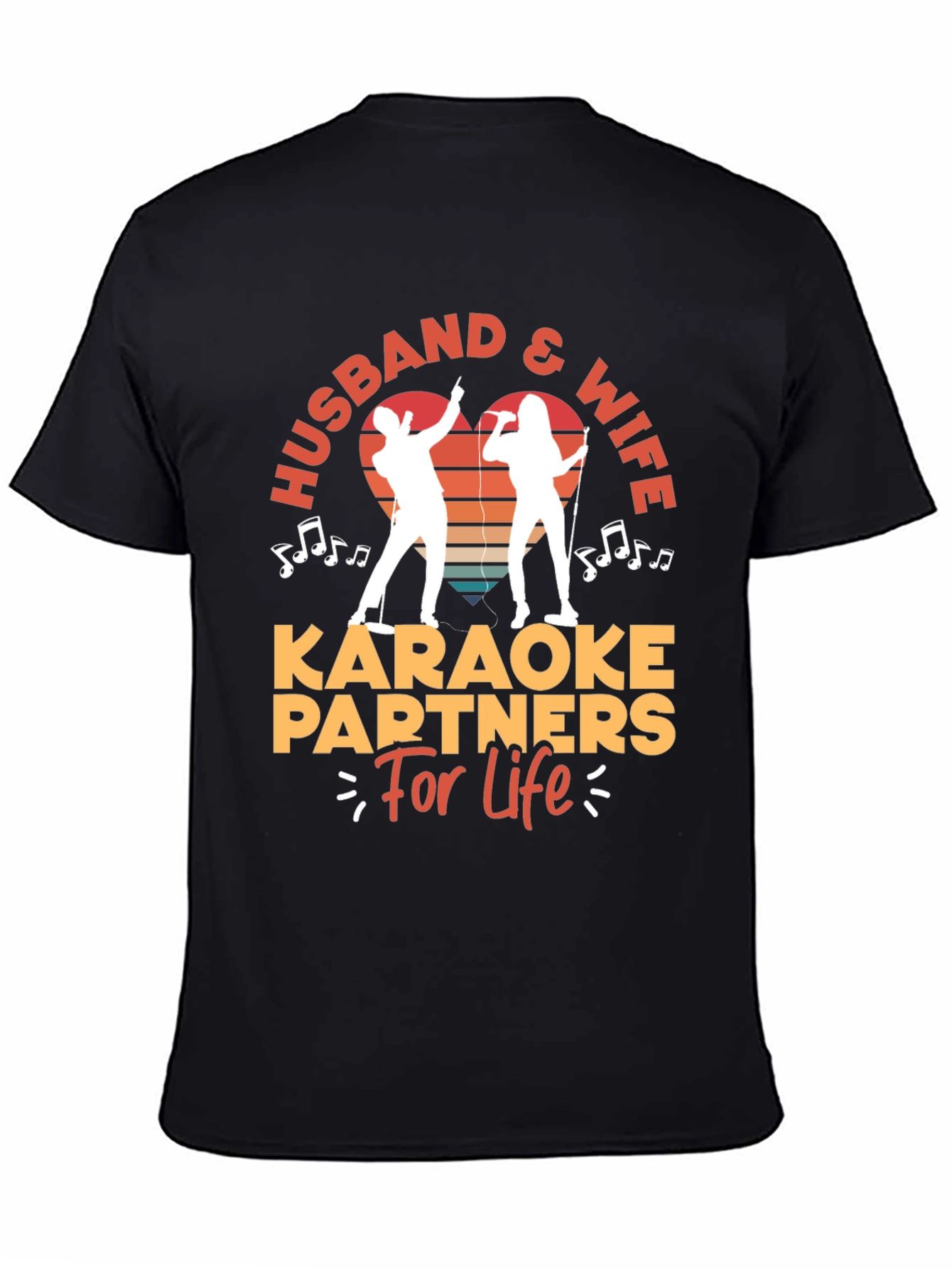 Husband & Wife Karaoke Partners T-Shirt