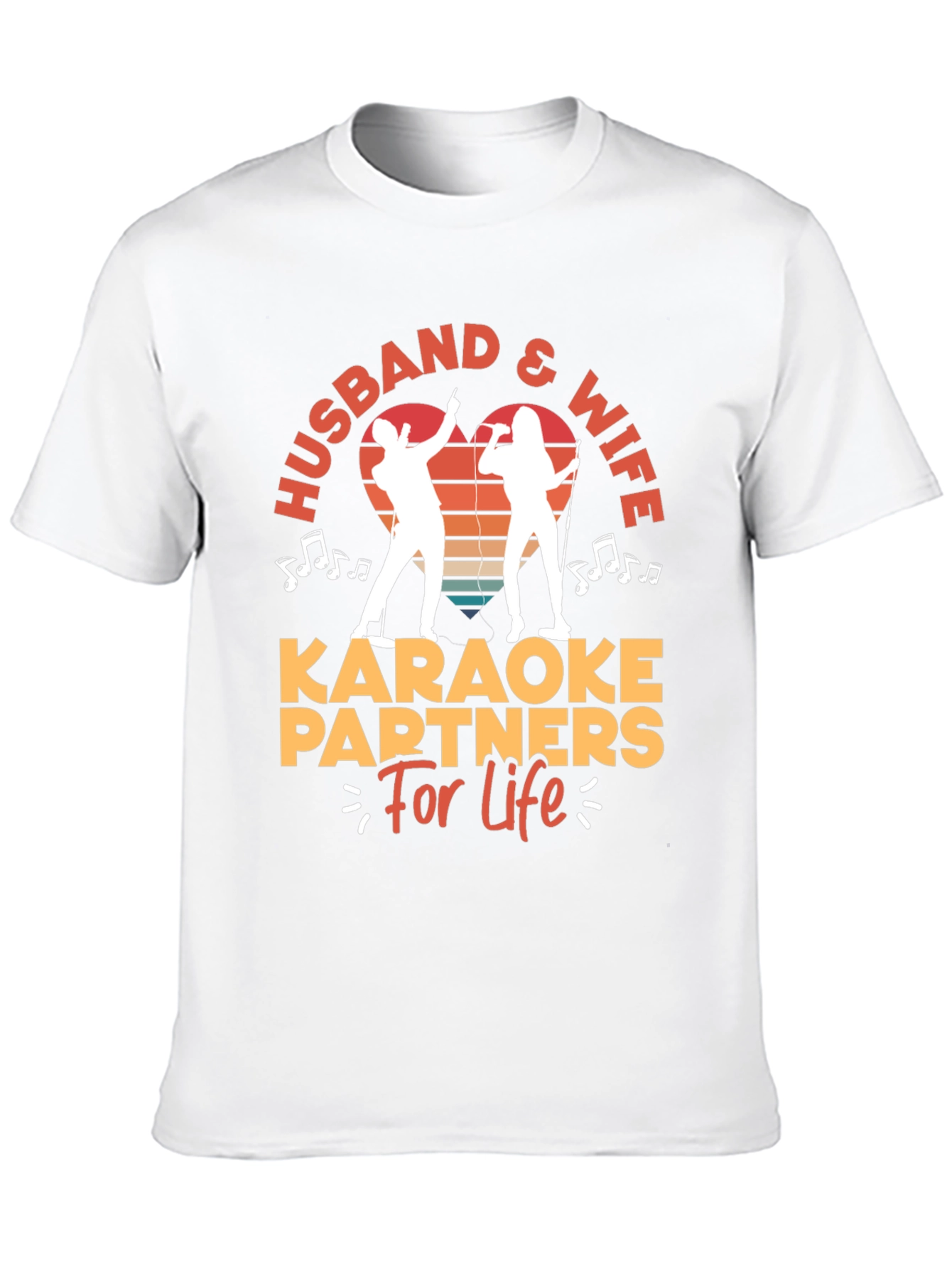 Husband & Wife Karaoke Partners T-Shirt