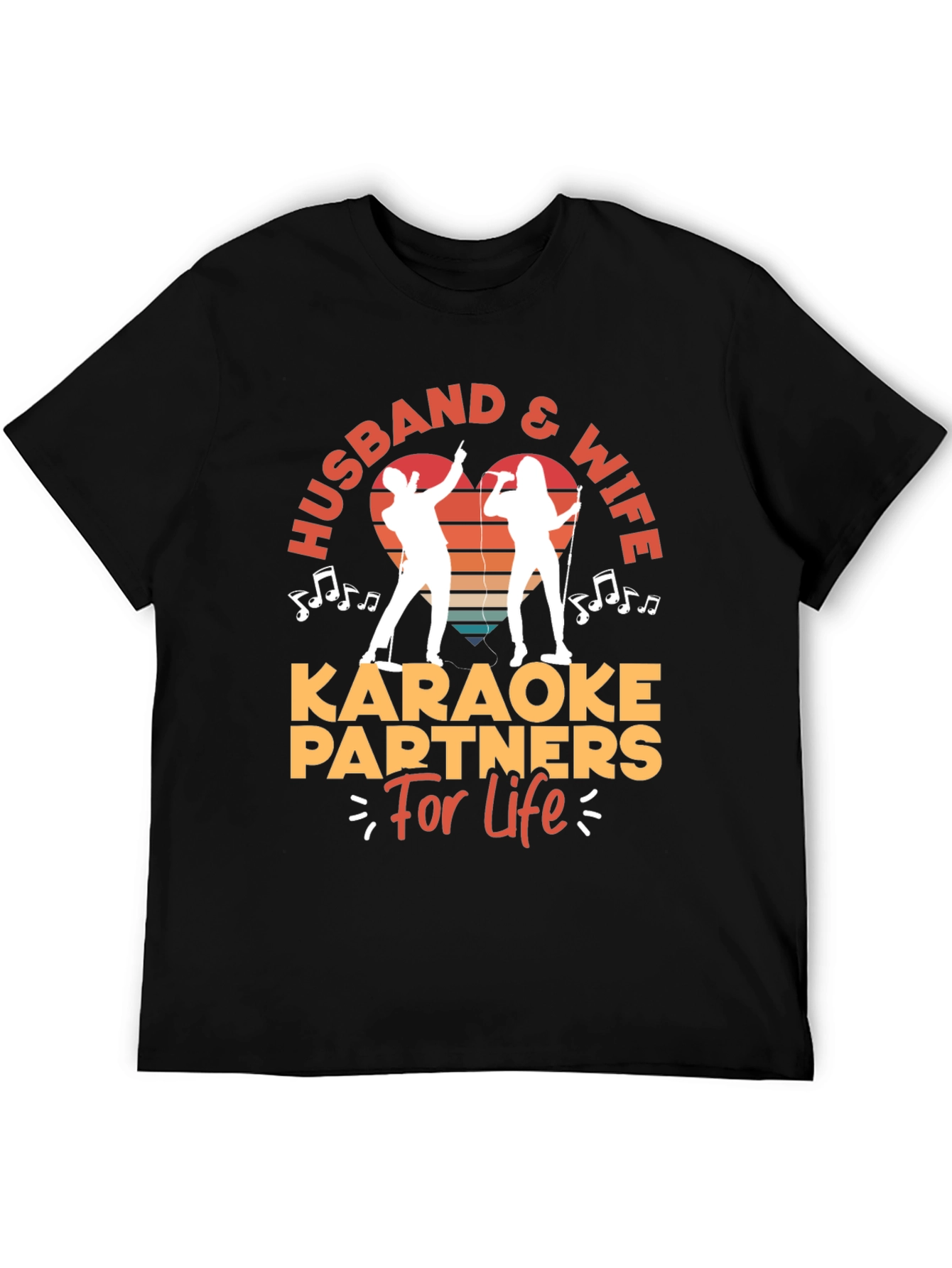 Husband & Wife Karaoke Partners T-Shirt