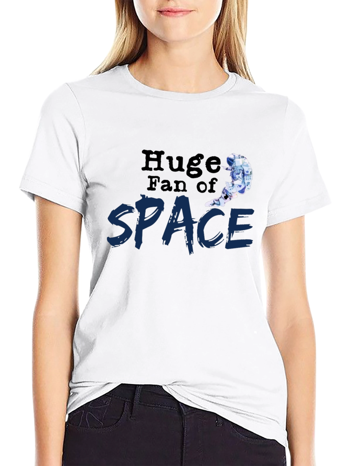 Huge Fan of Space Graphic T-Shirt