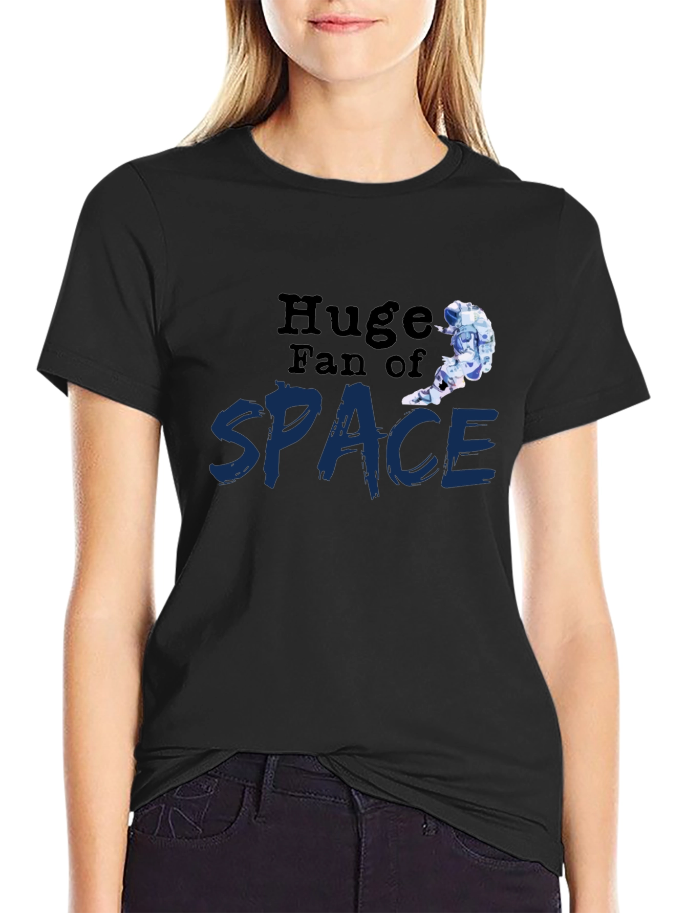 Huge Fan of Space Graphic T-Shirt