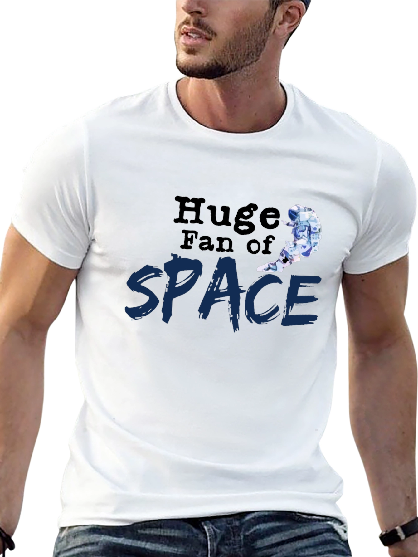 Huge Fan of Space Graphic T-Shirt