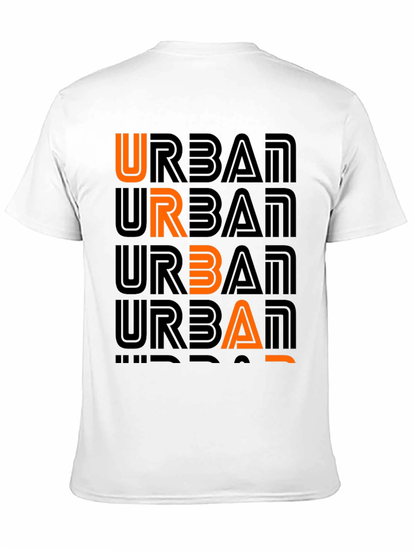Urban Graphic Print Crew Neck T-Shirt