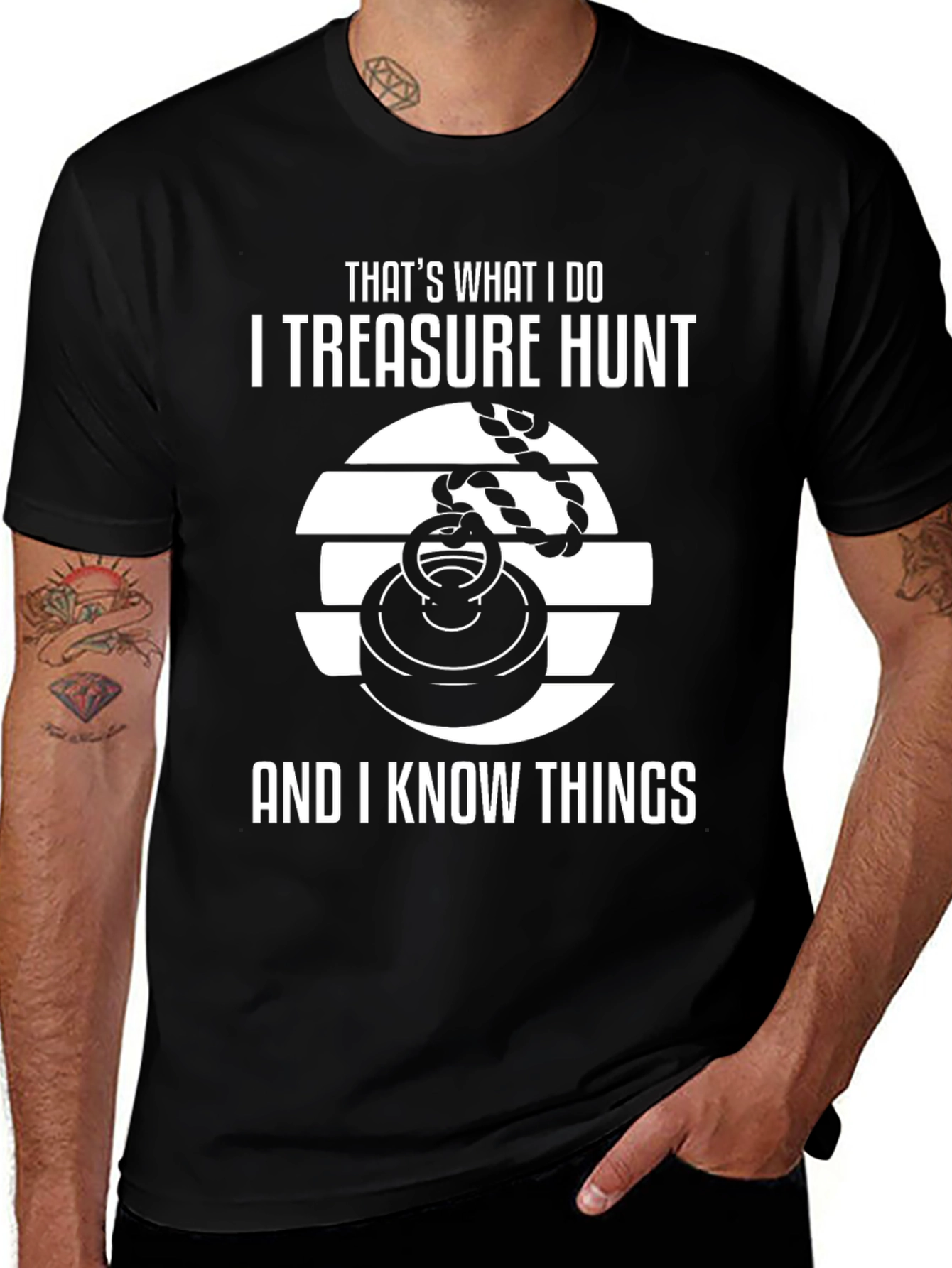 Treasure Hunt T-Shirt - I Know Things