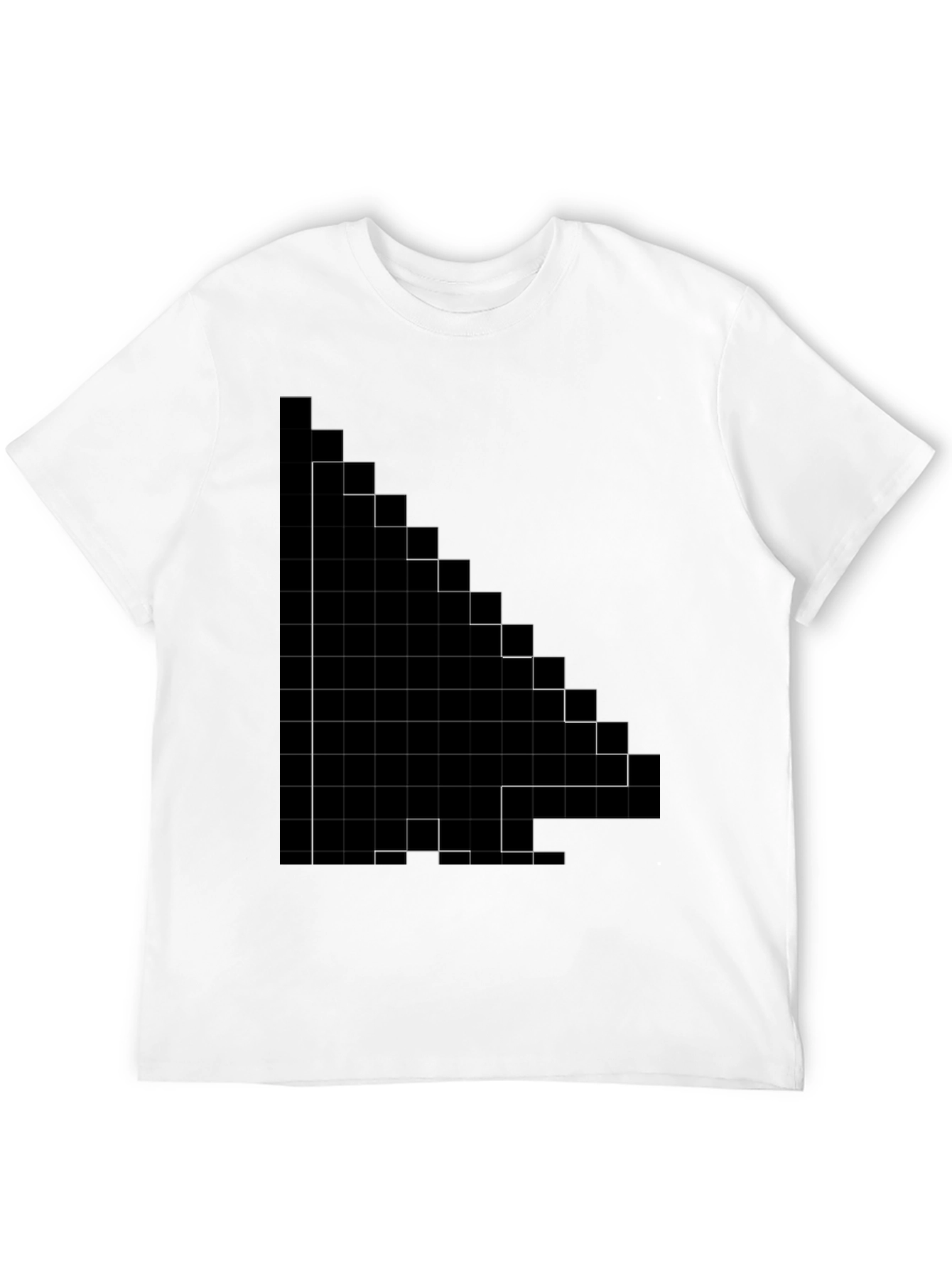 Pixel Arrow Black Tee - Retro Gaming Style