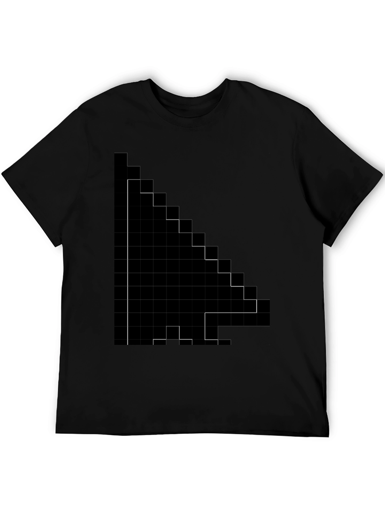 Pixel Arrow Black Tee - Retro Gaming Style