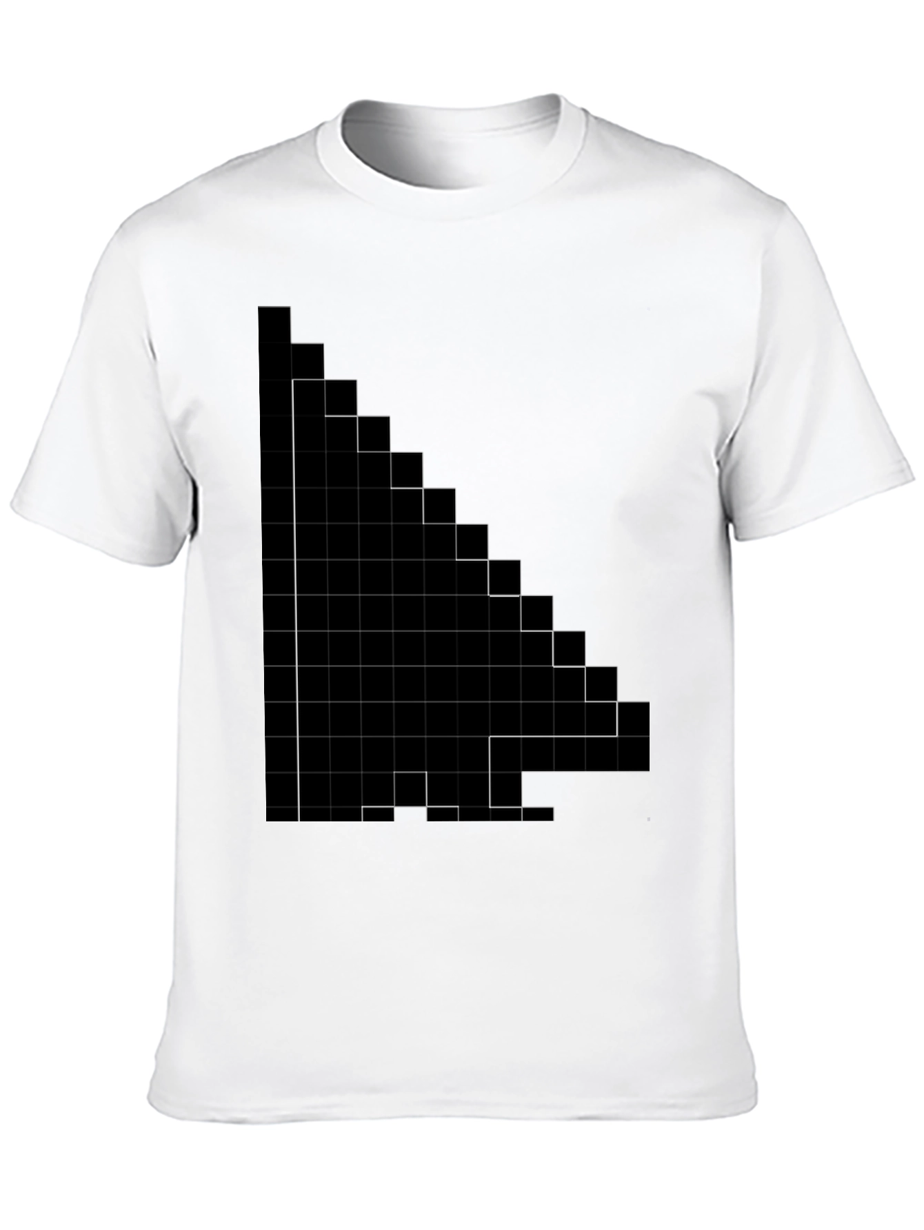 Pixel Arrow Black Tee - Retro Gaming Style