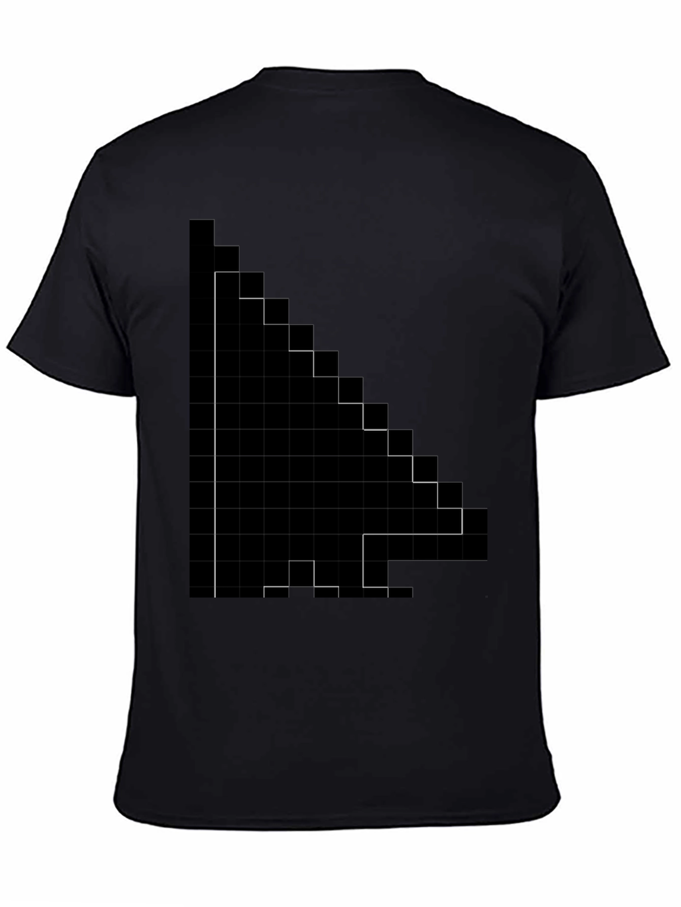 Pixel Arrow Black Tee - Retro Gaming Style