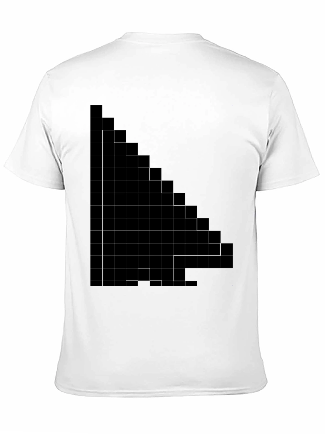Pixel Arrow Black Tee - Retro Gaming Style