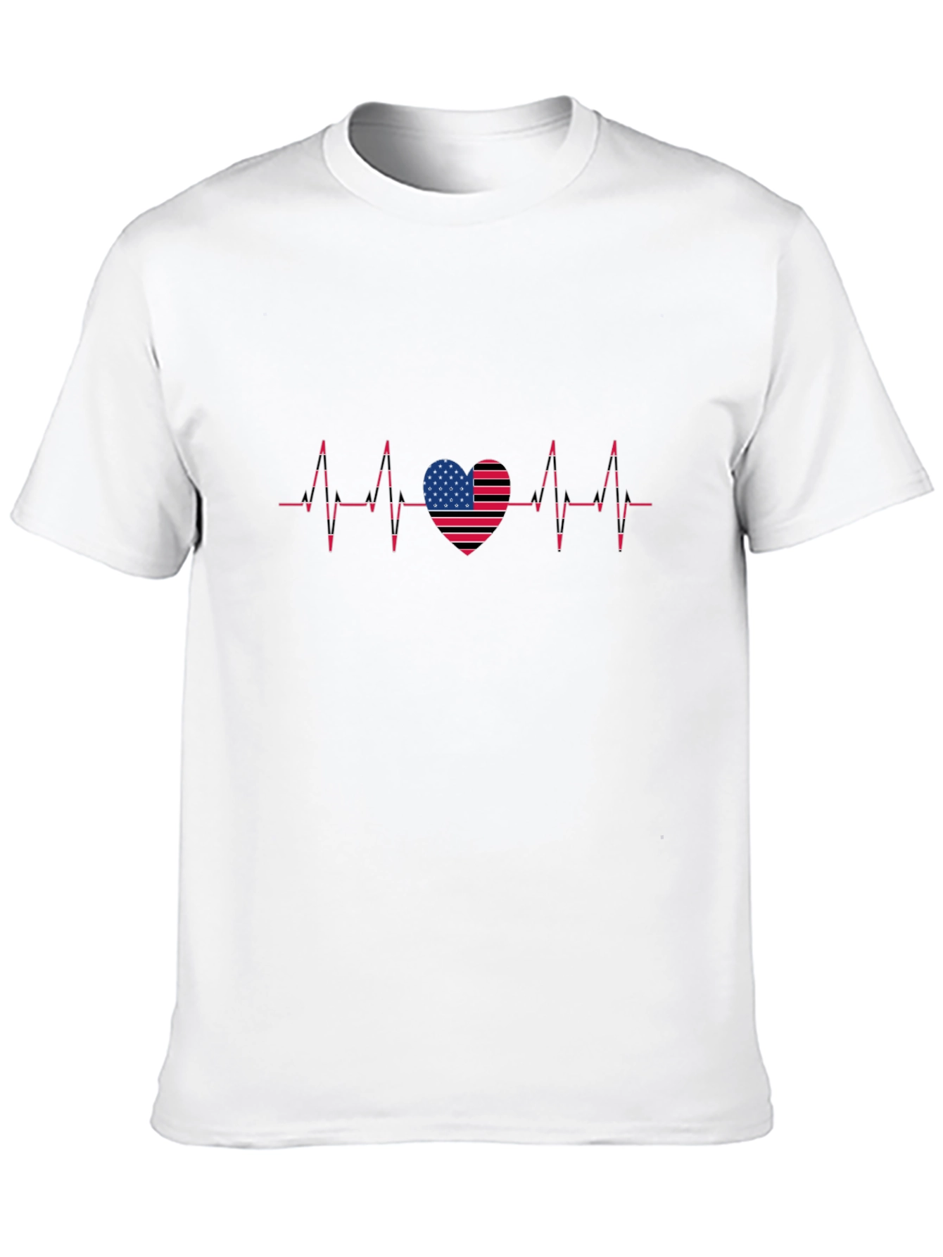 Patriotic Heartbeat T-Shirt