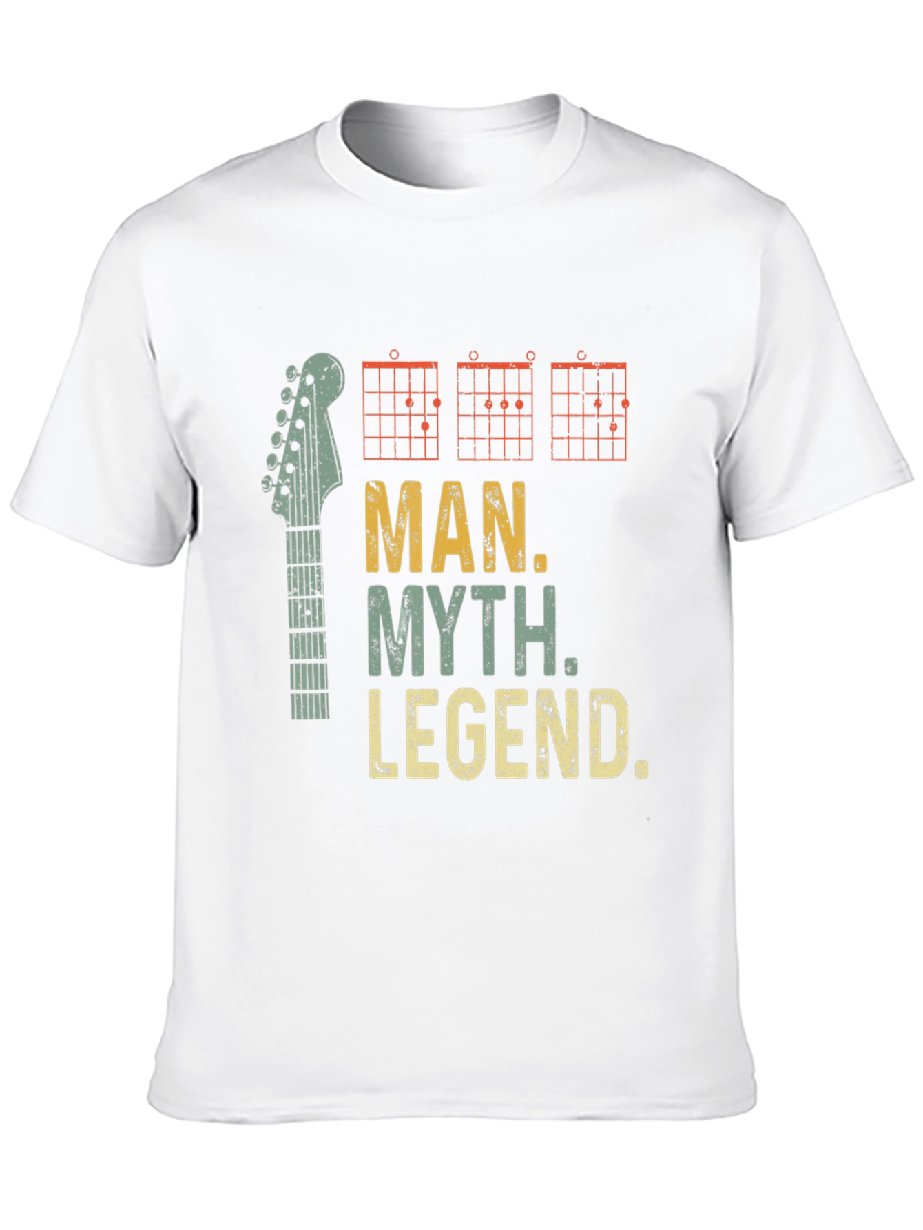 Man Myth Legend Guitar T-Shirt