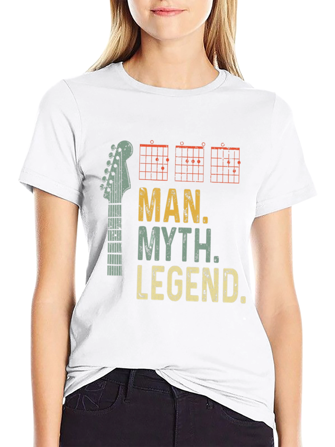 Man Myth Legend Guitar T-Shirt