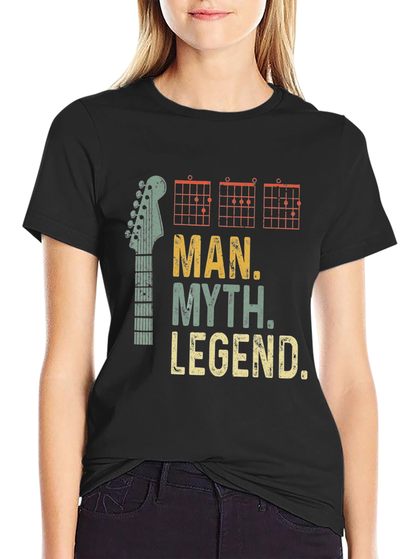 Man Myth Legend Guitar T-Shirt