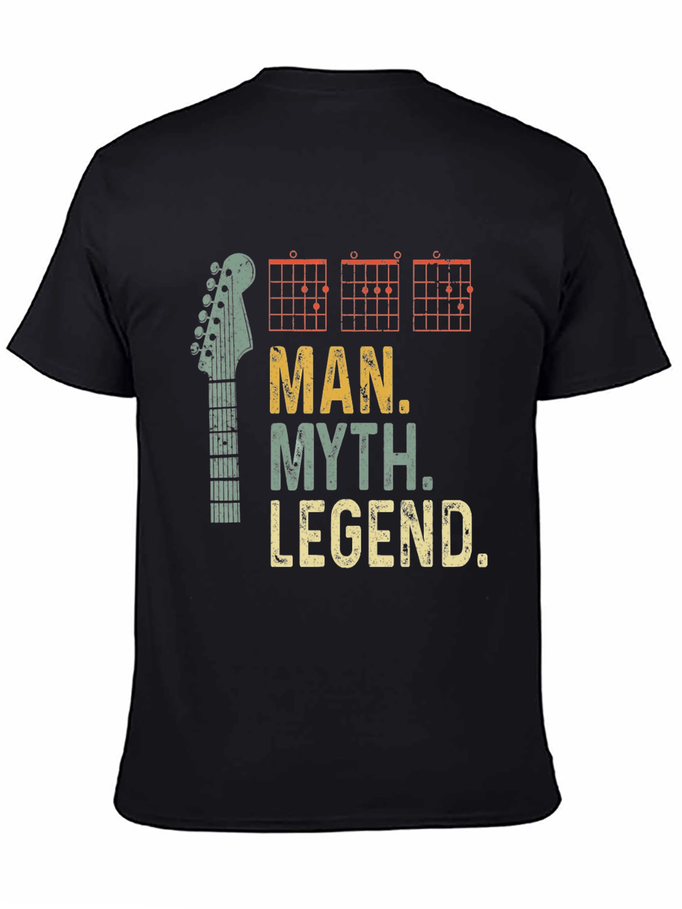 Man Myth Legend Guitar T-Shirt