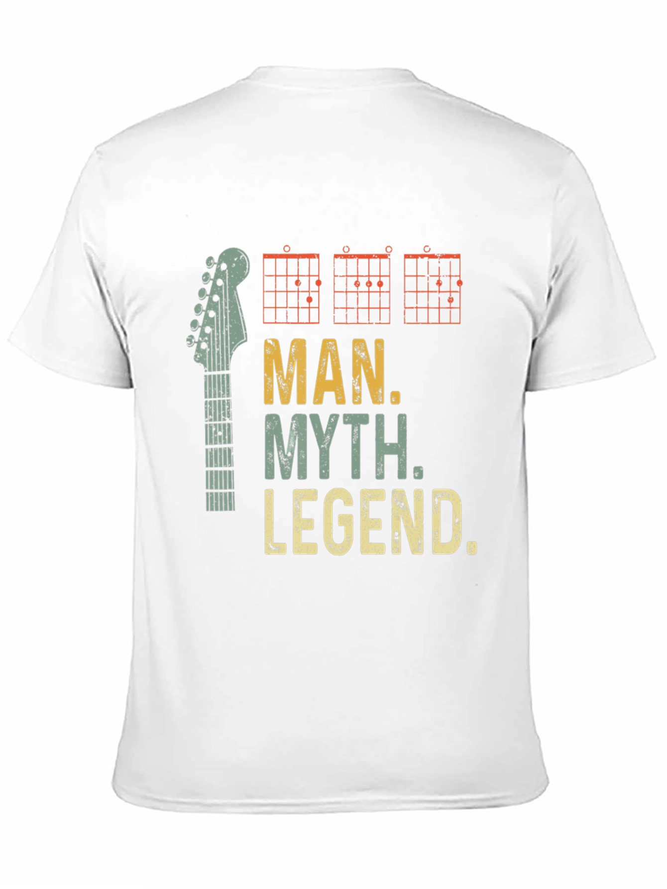 Man Myth Legend Guitar T-Shirt