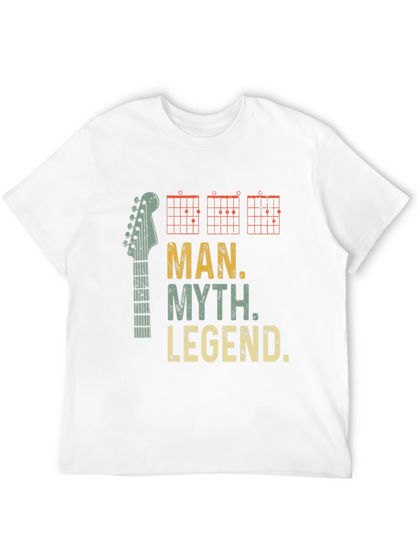 Man Myth Legend Guitar T-Shirt