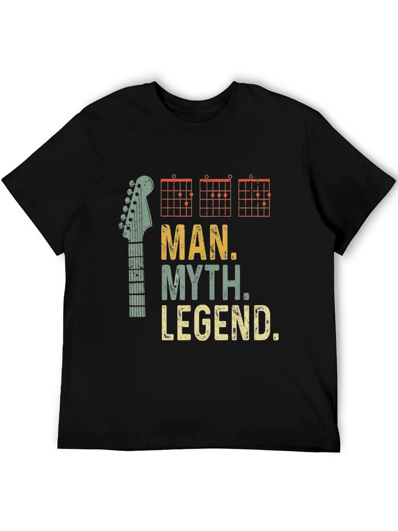 Man Myth Legend Guitar T-Shirt