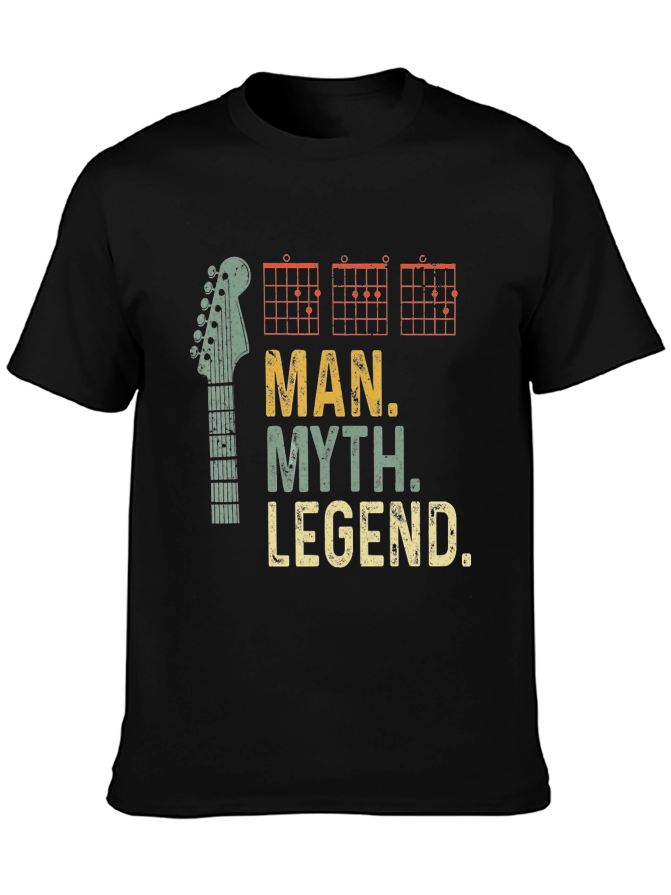 Man Myth Legend Guitar T-Shirt