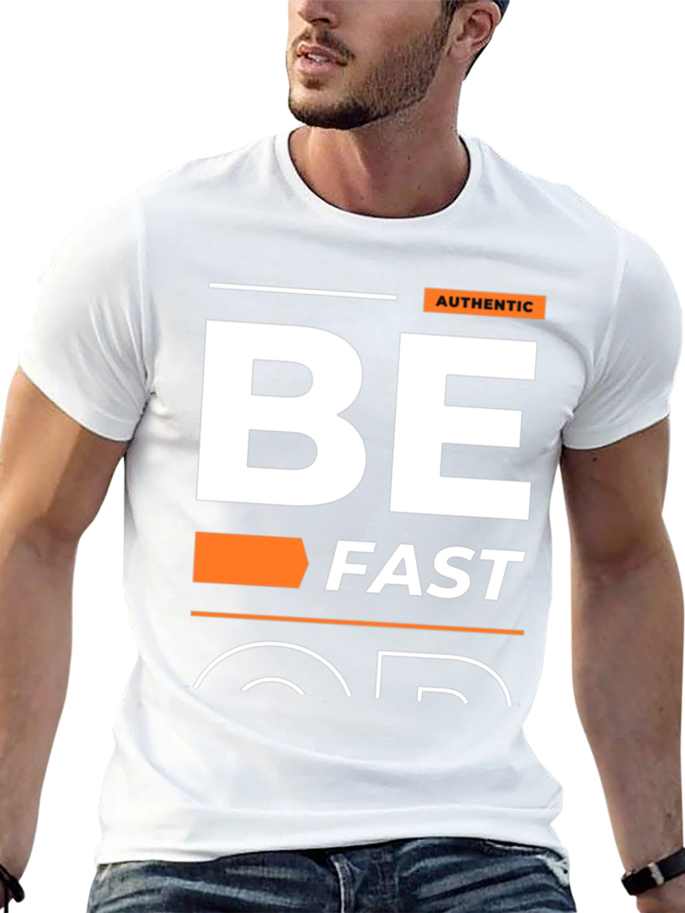 Be Fast Graphic Tee - Black