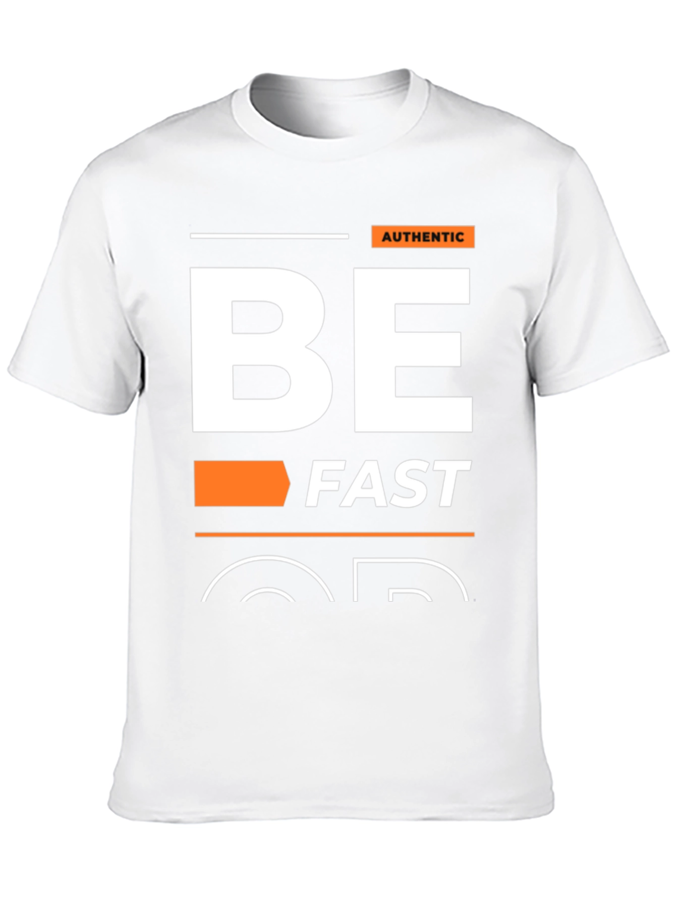 Be Fast Graphic Tee - Black