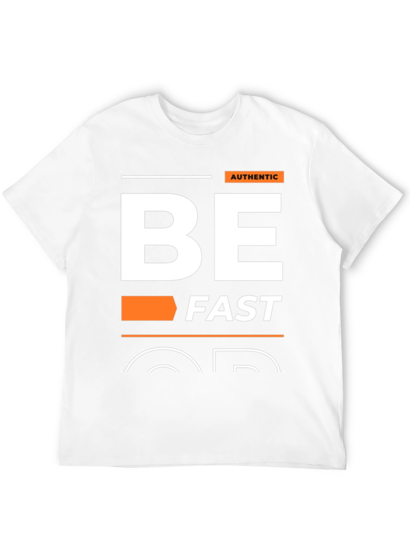 Be Fast Graphic Tee - Black