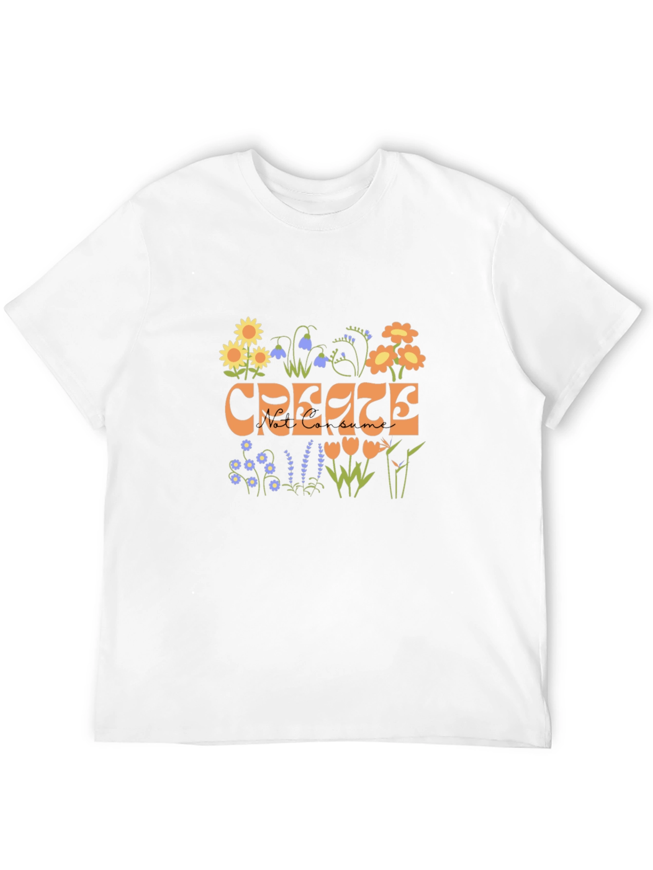 Floral Create Graphic Tee