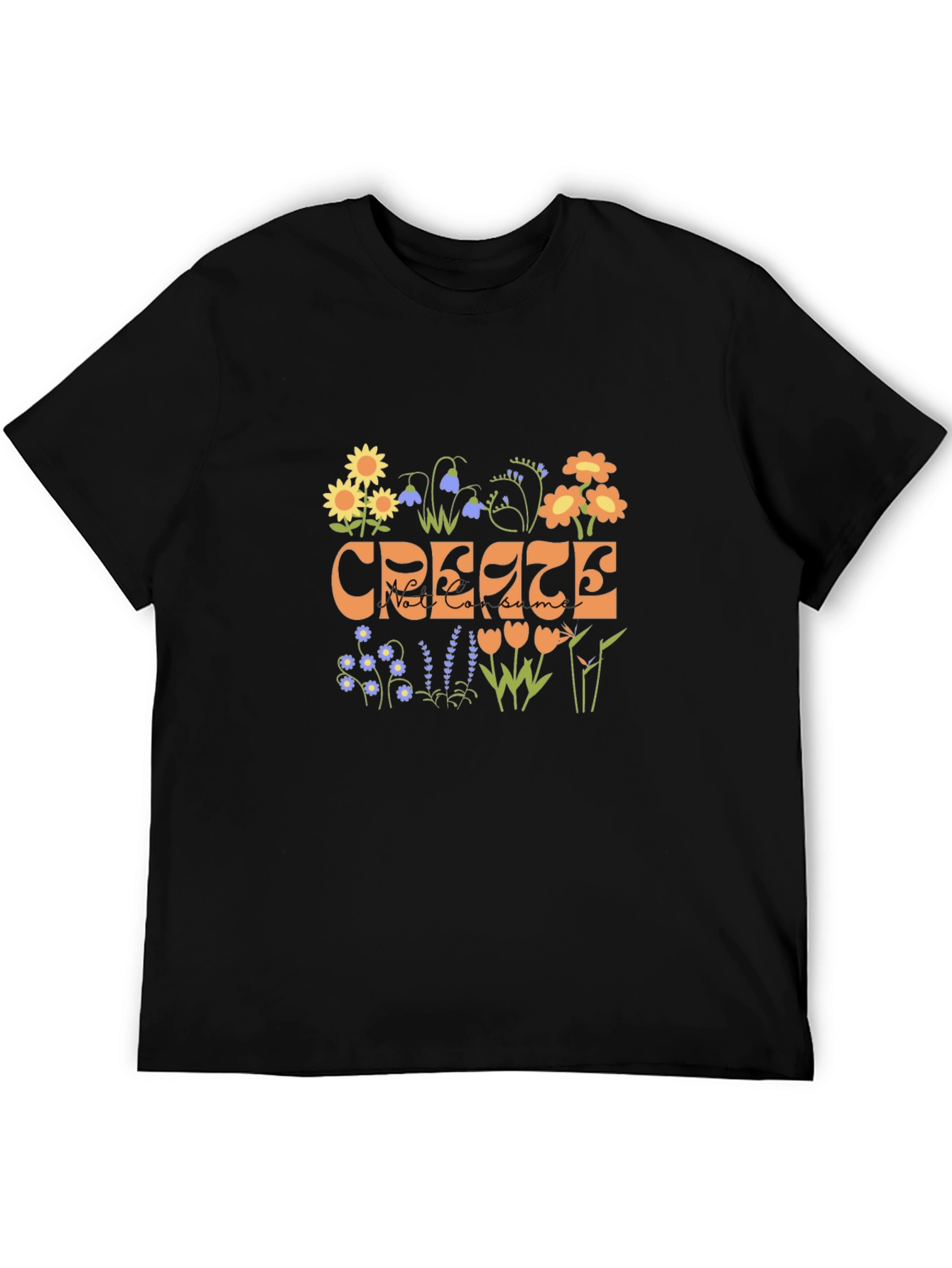 Floral Create Graphic Tee