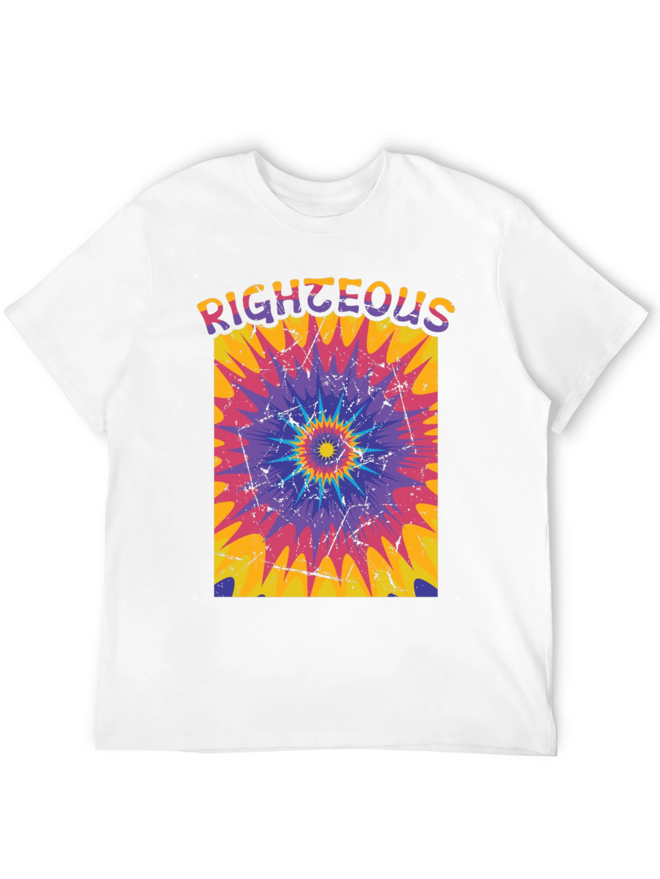 Righteous Tie-Dye Graphic Tee