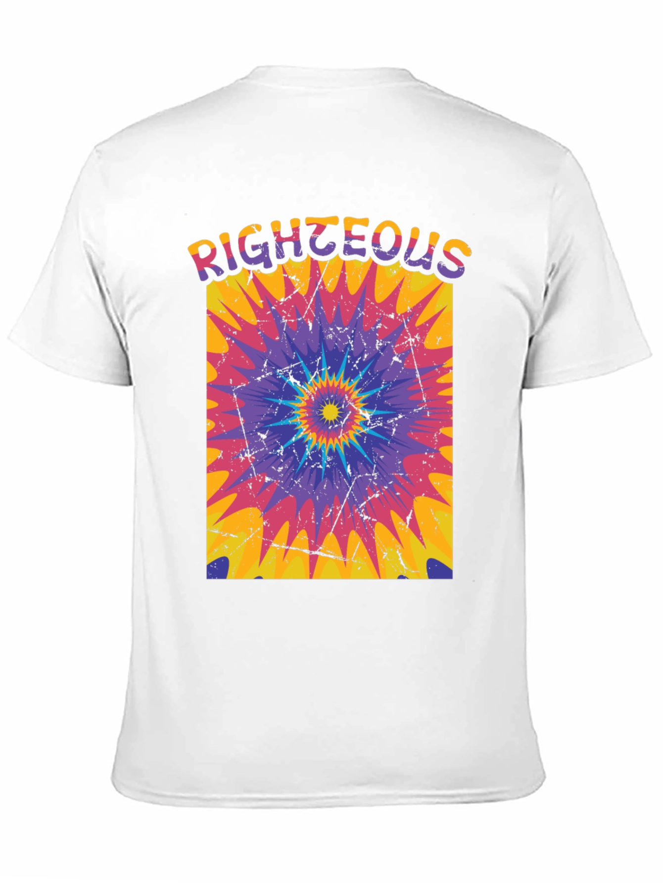 Righteous Tie-Dye Graphic Tee