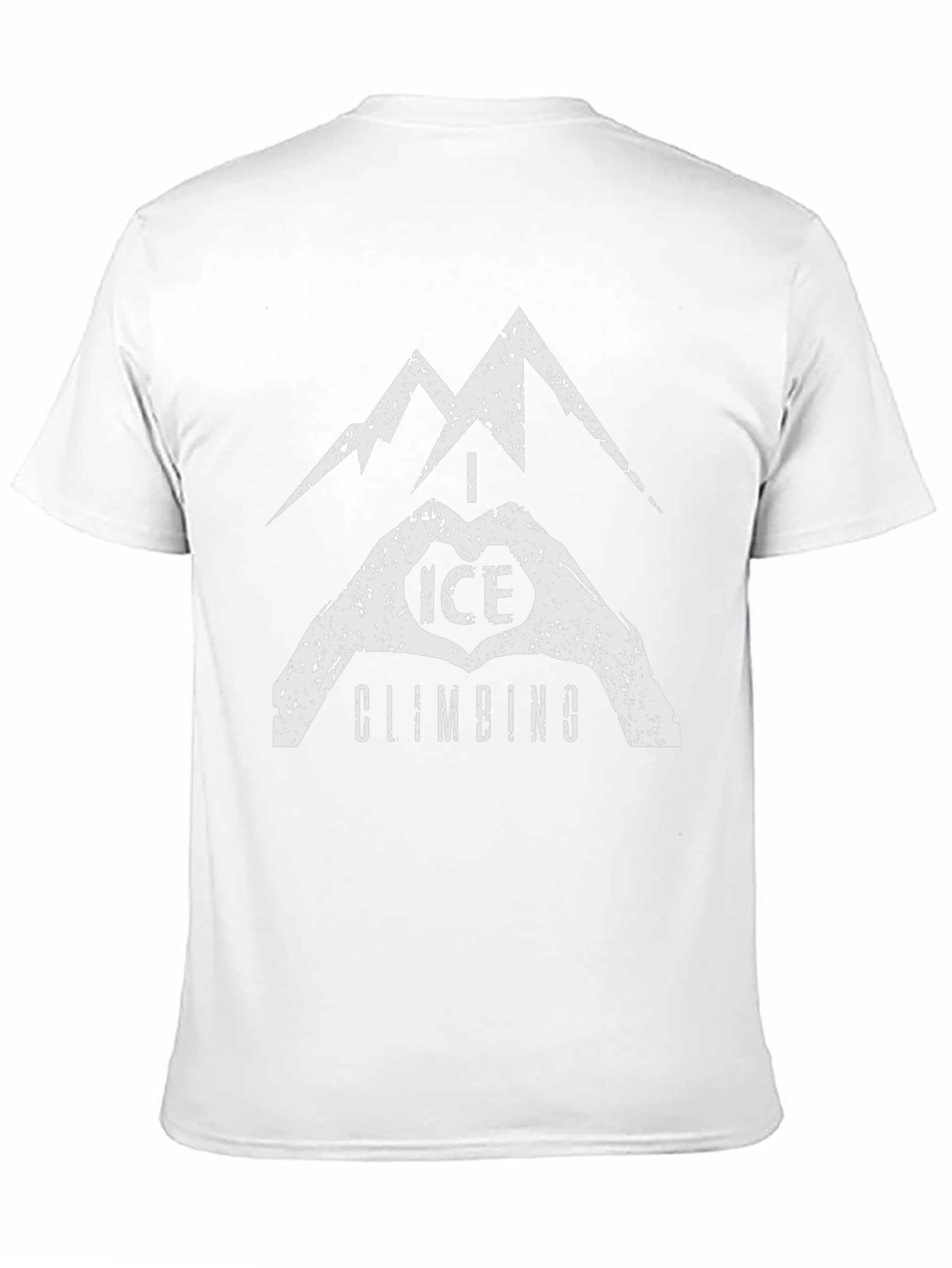 I Love Ice Climbing T-Shirt - Mountain Graphic Tee