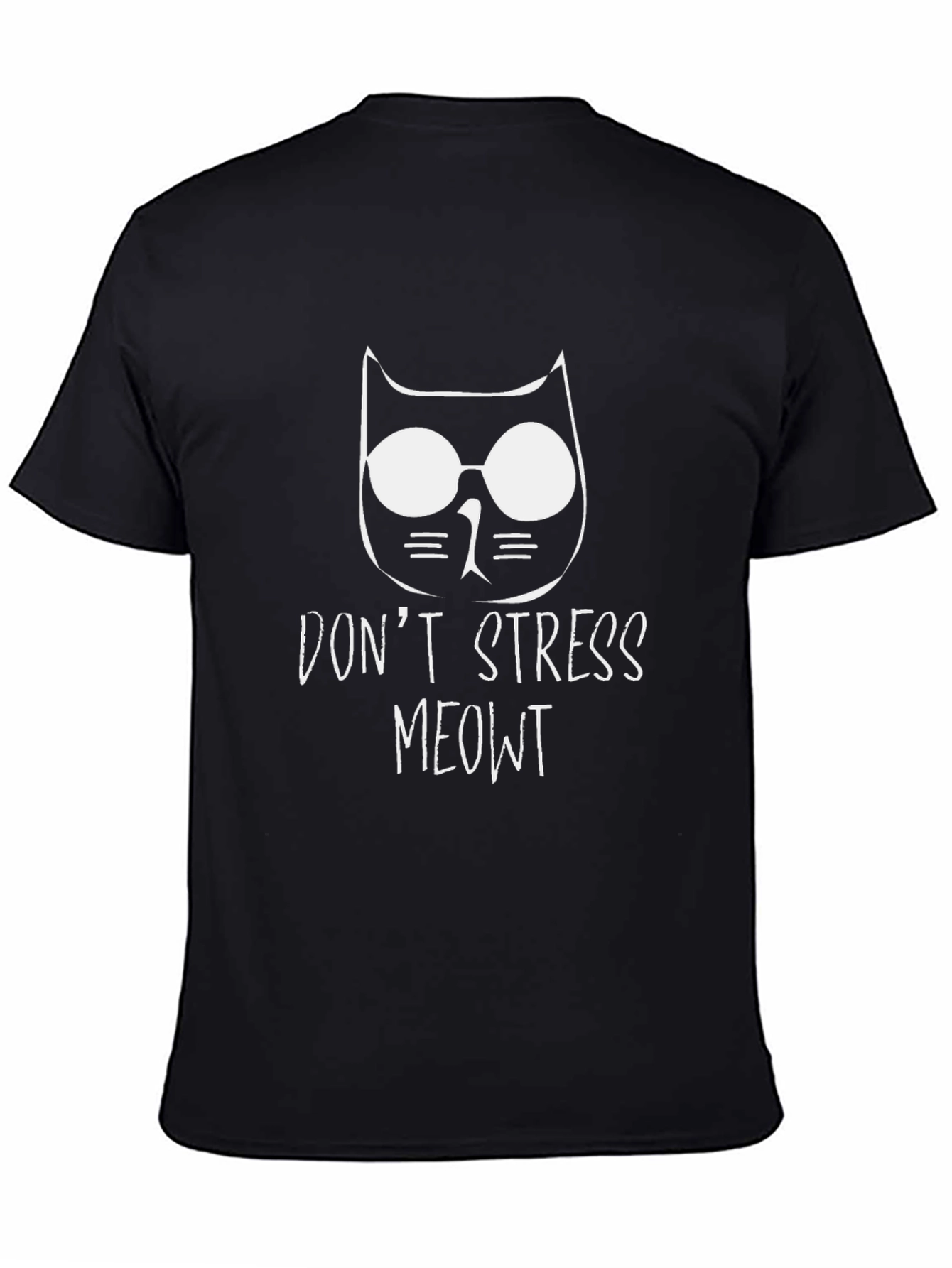 Dont Stress Meowt T-Shirt - Cat Lover Tee