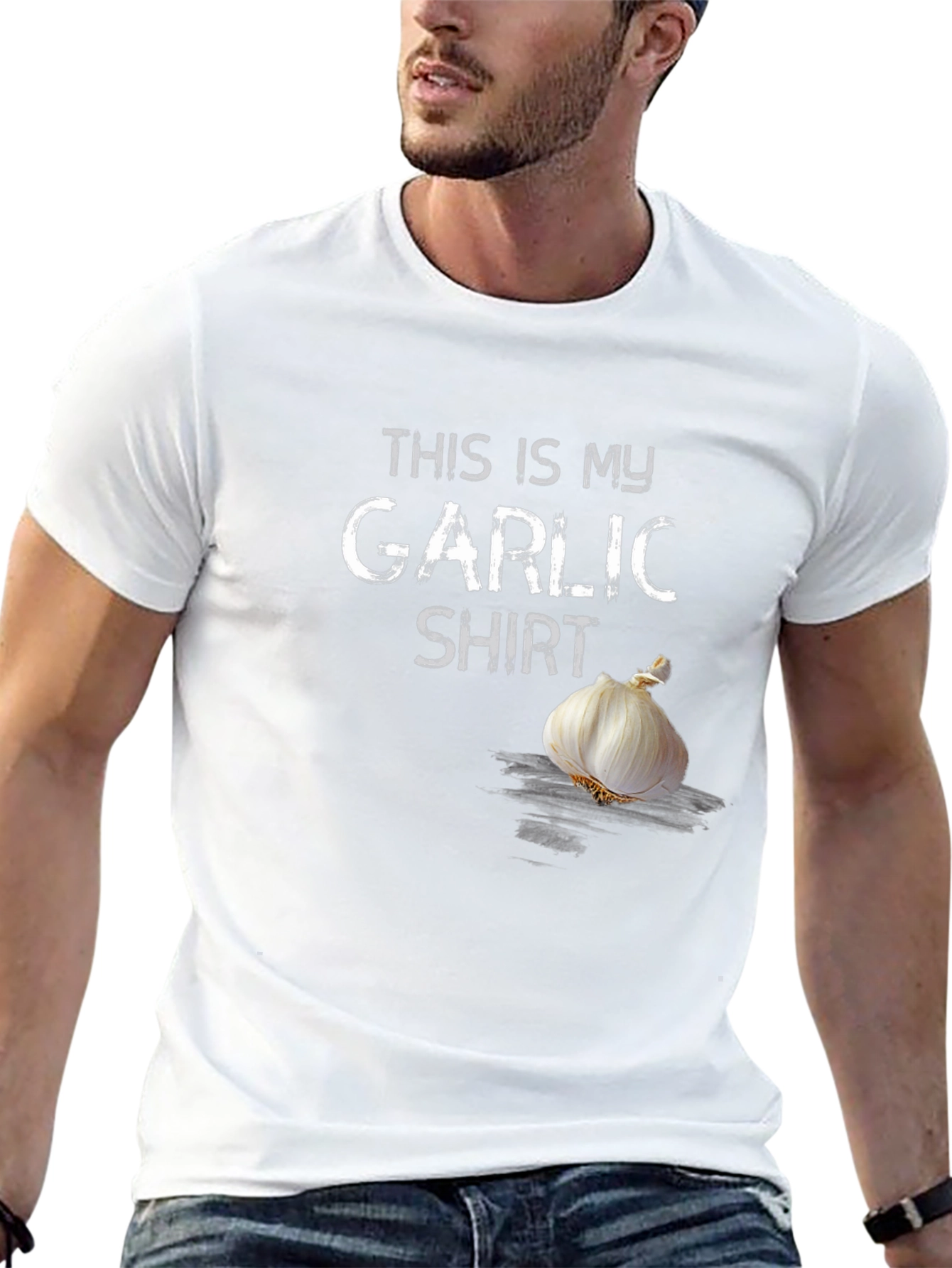 This is My Garlic Shirt - Funny Foodie Tee