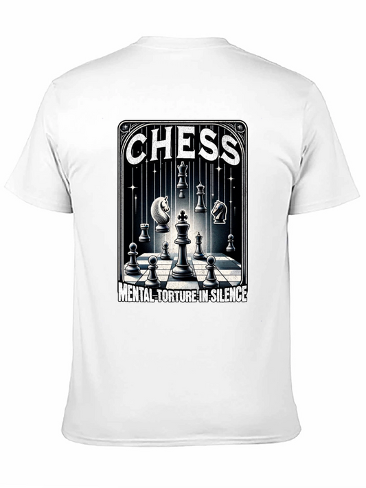 Chess Mental Torture Black T-Shirt