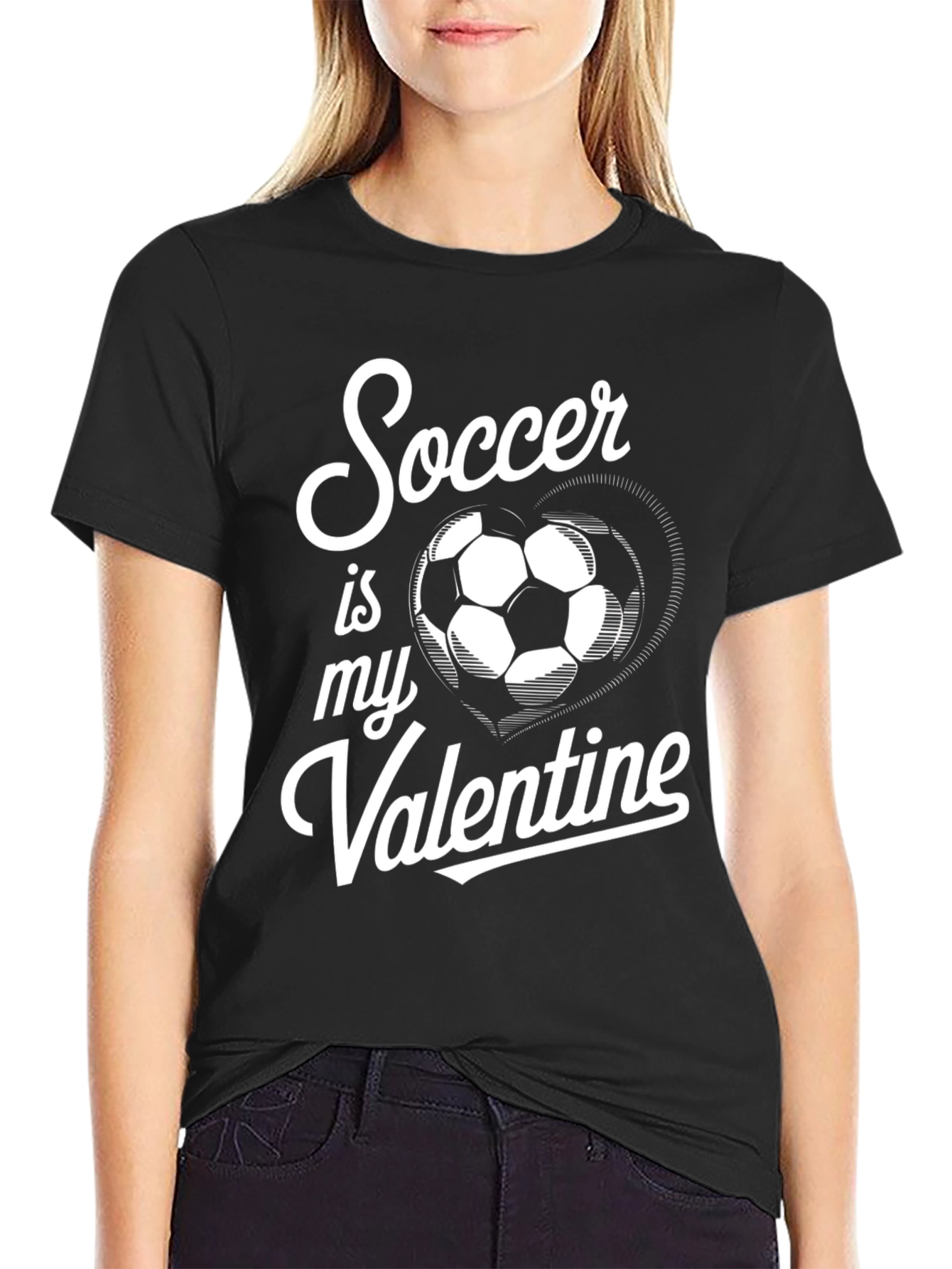Soccer is My Valentine T-Shirt
