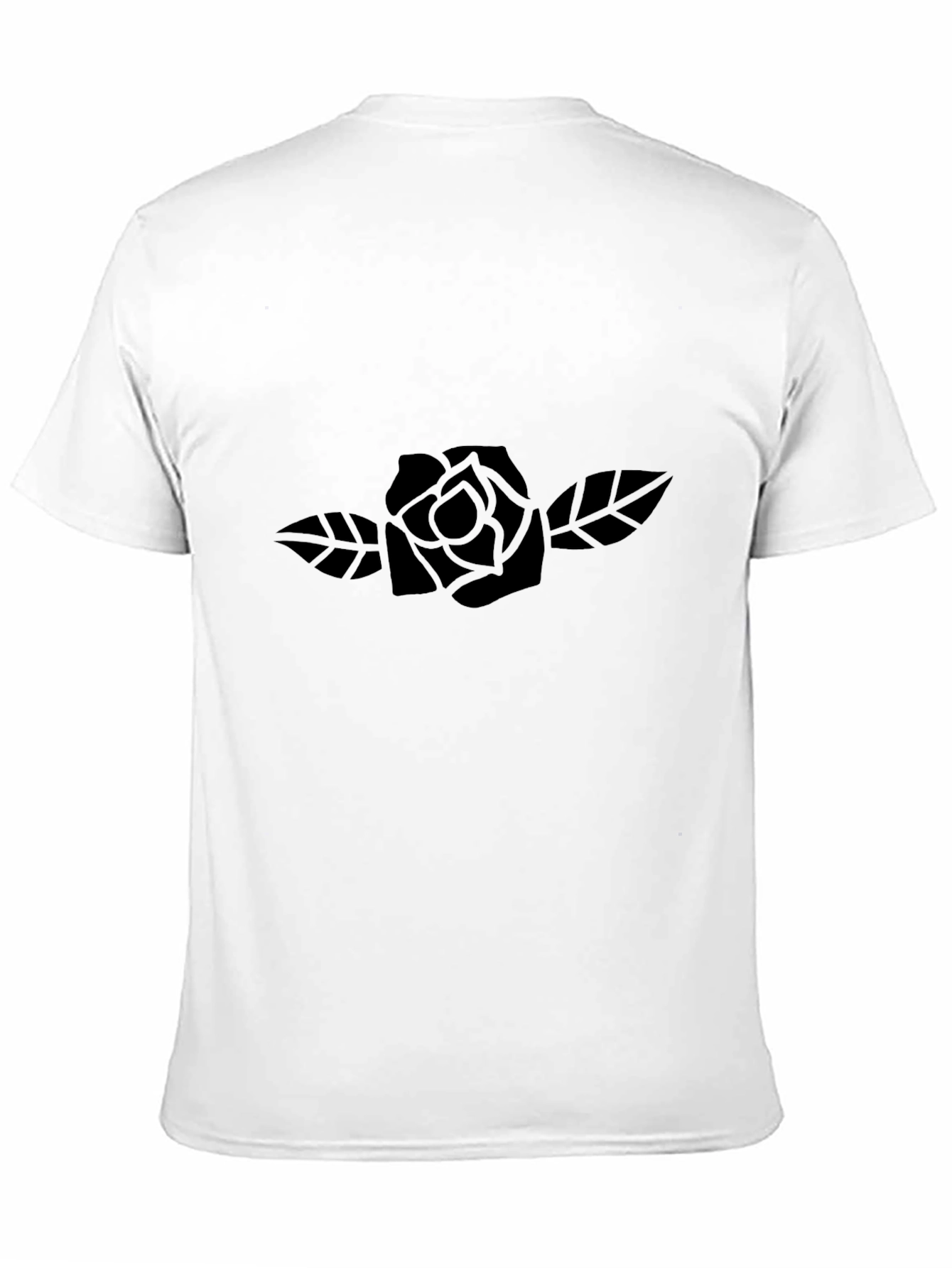 Black Rose Graphic T-Shirt - Stylish Menswear