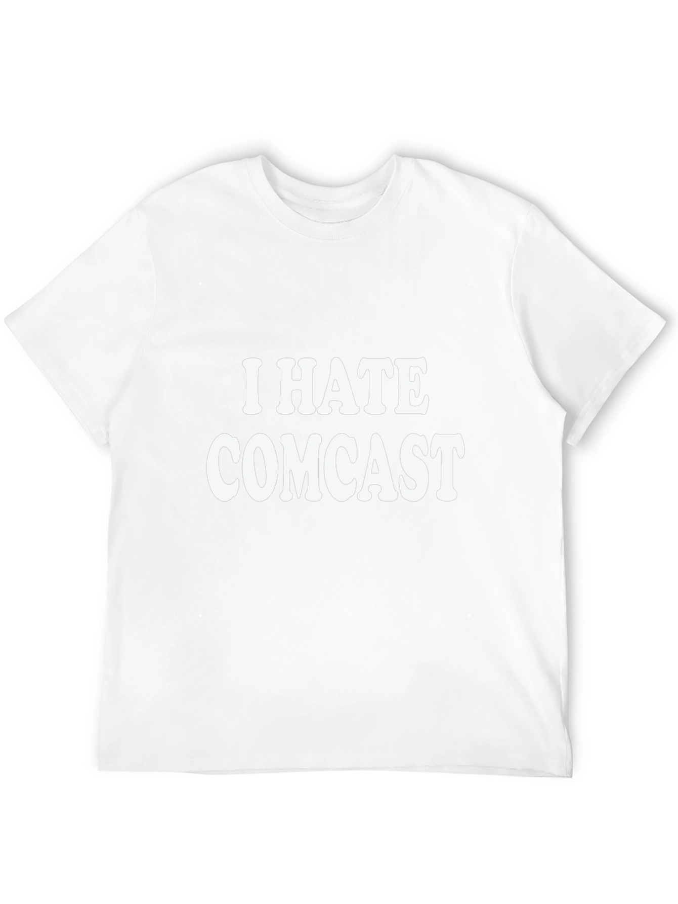 I Hate Comcast T-Shirt - Funny Slogan Tee