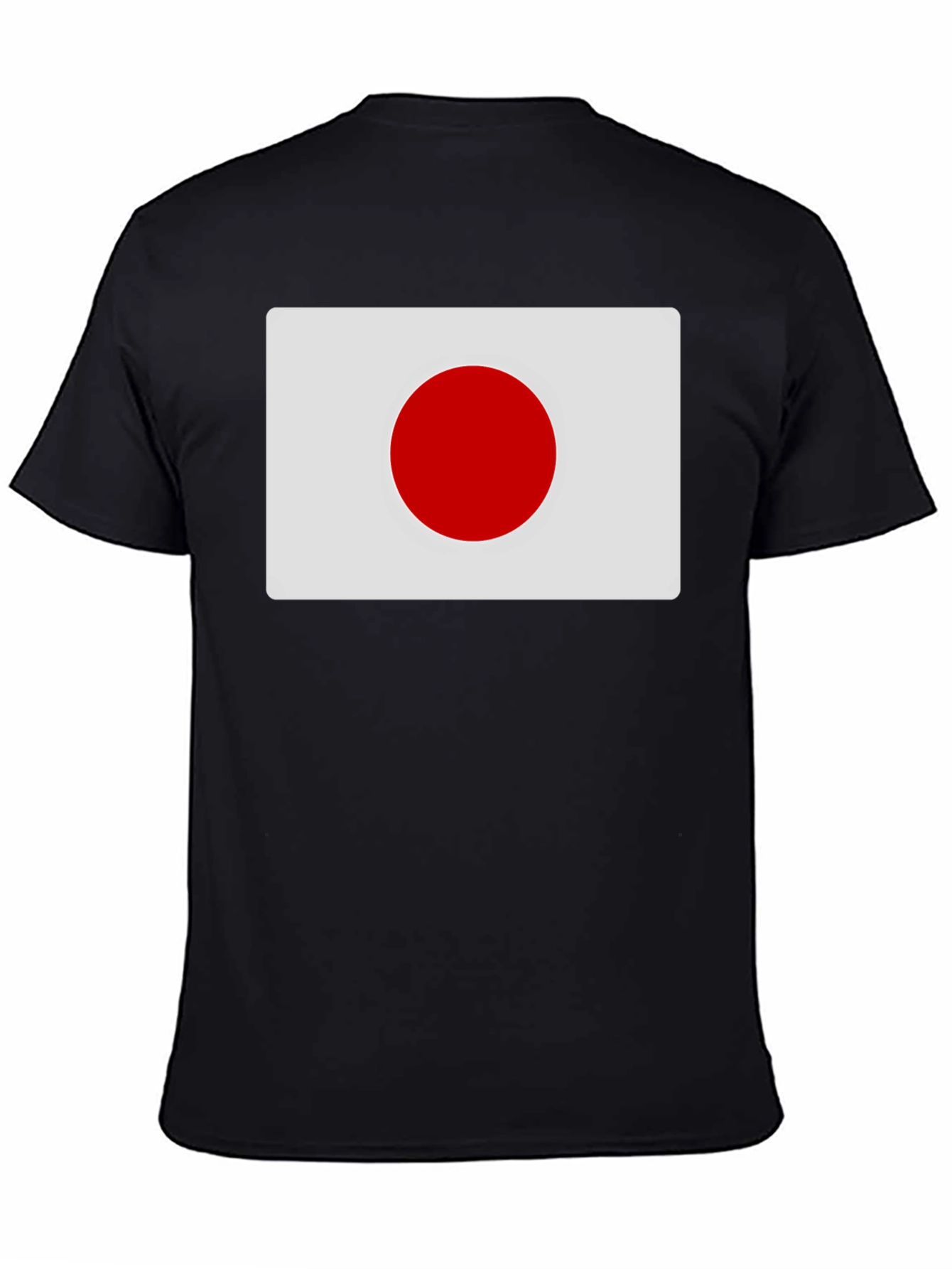 Japan Flag Graphic Tee - Black