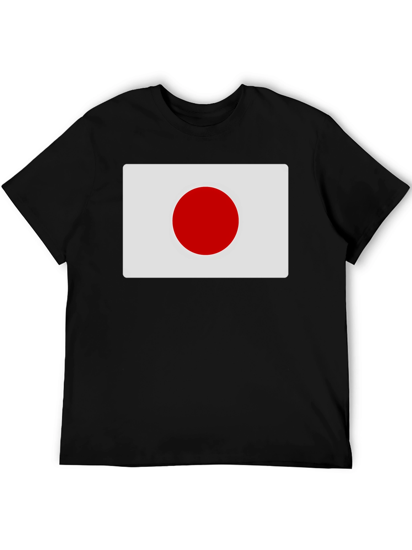 Japan Flag Graphic Tee - Black