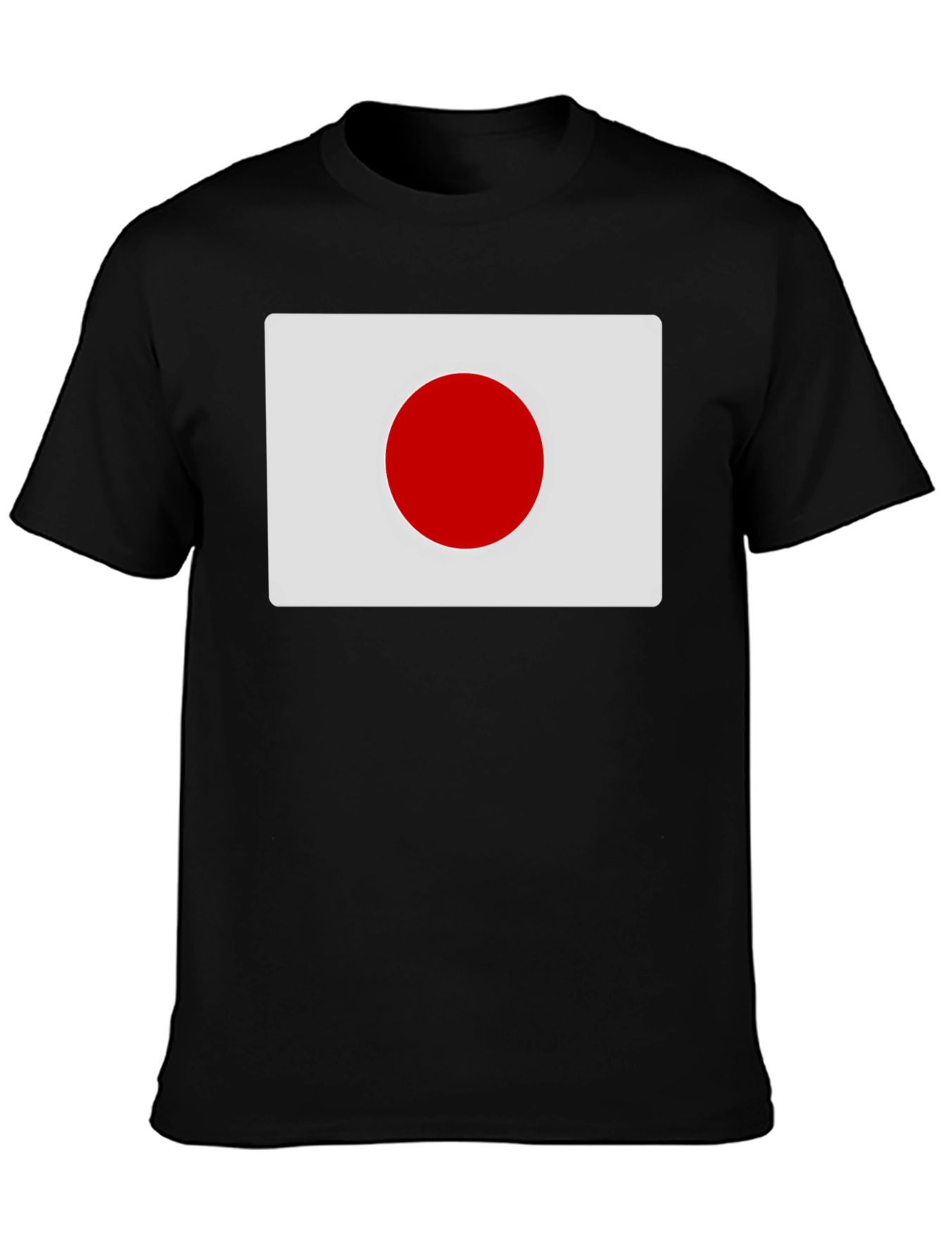 Japan Flag Graphic Tee - Black