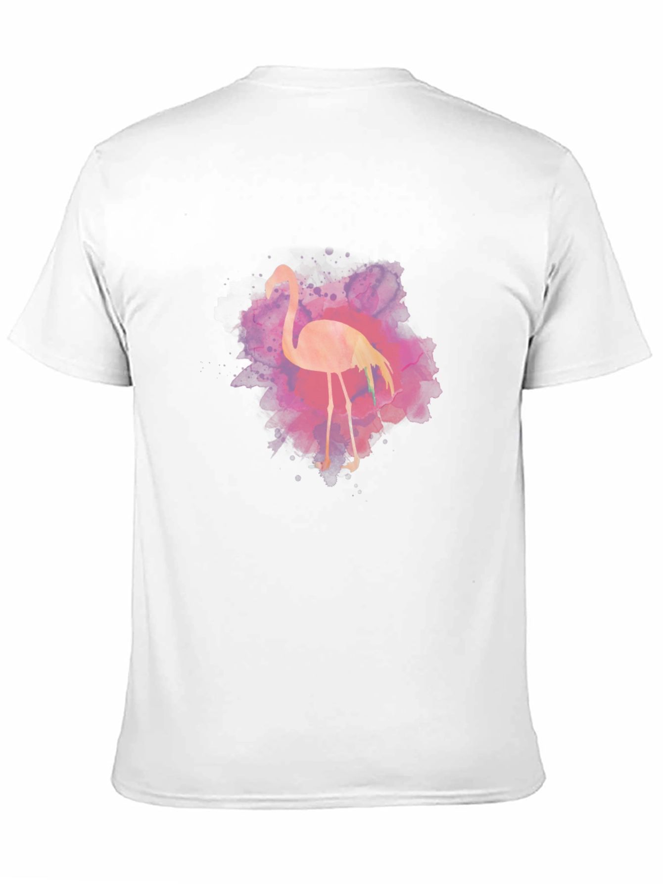 Flamingo Graphic Tee - Mens Black T-Shirt