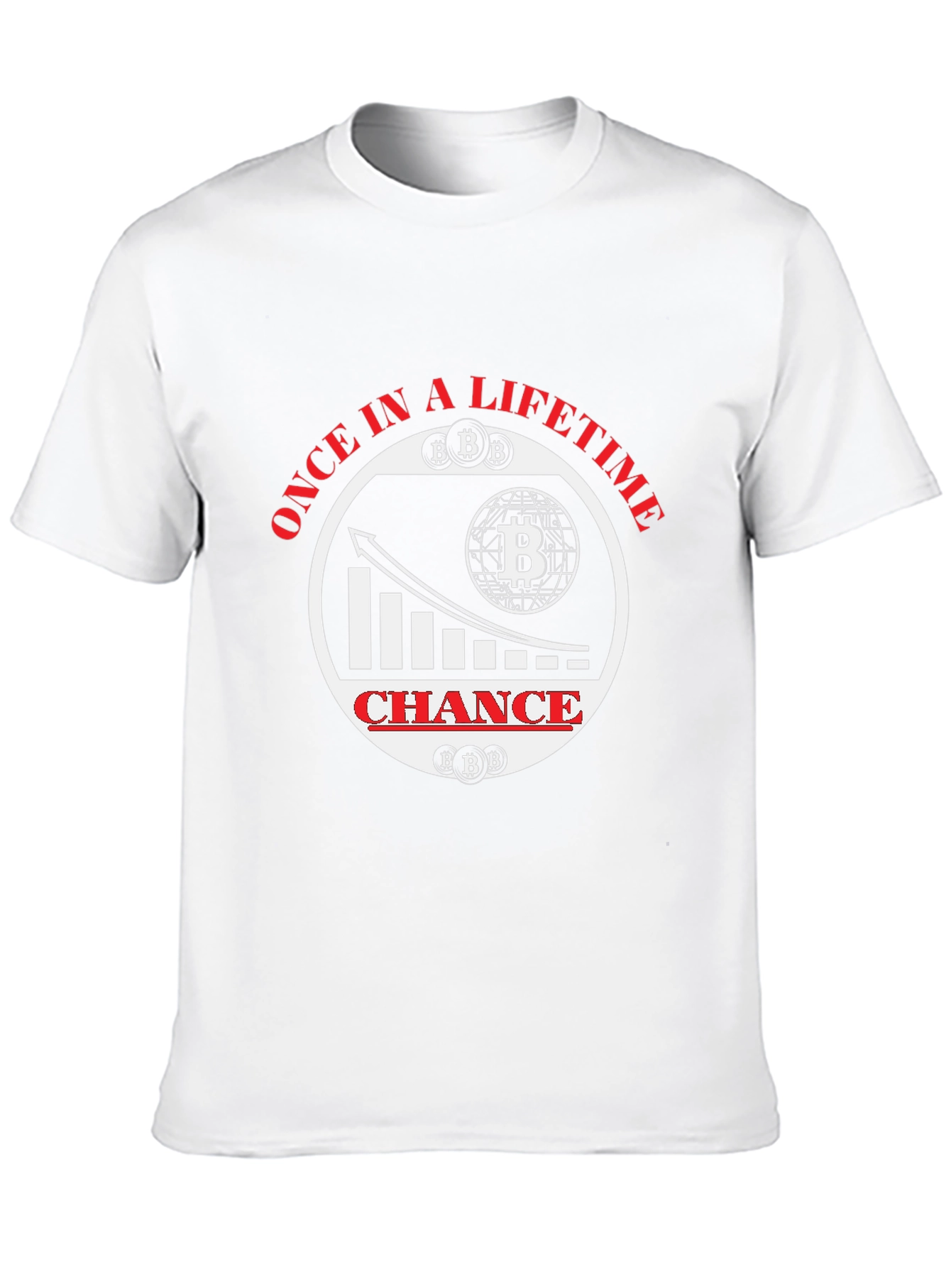 Bitcoin Once in a Lifetime T-Shirt - Crypto Fashion