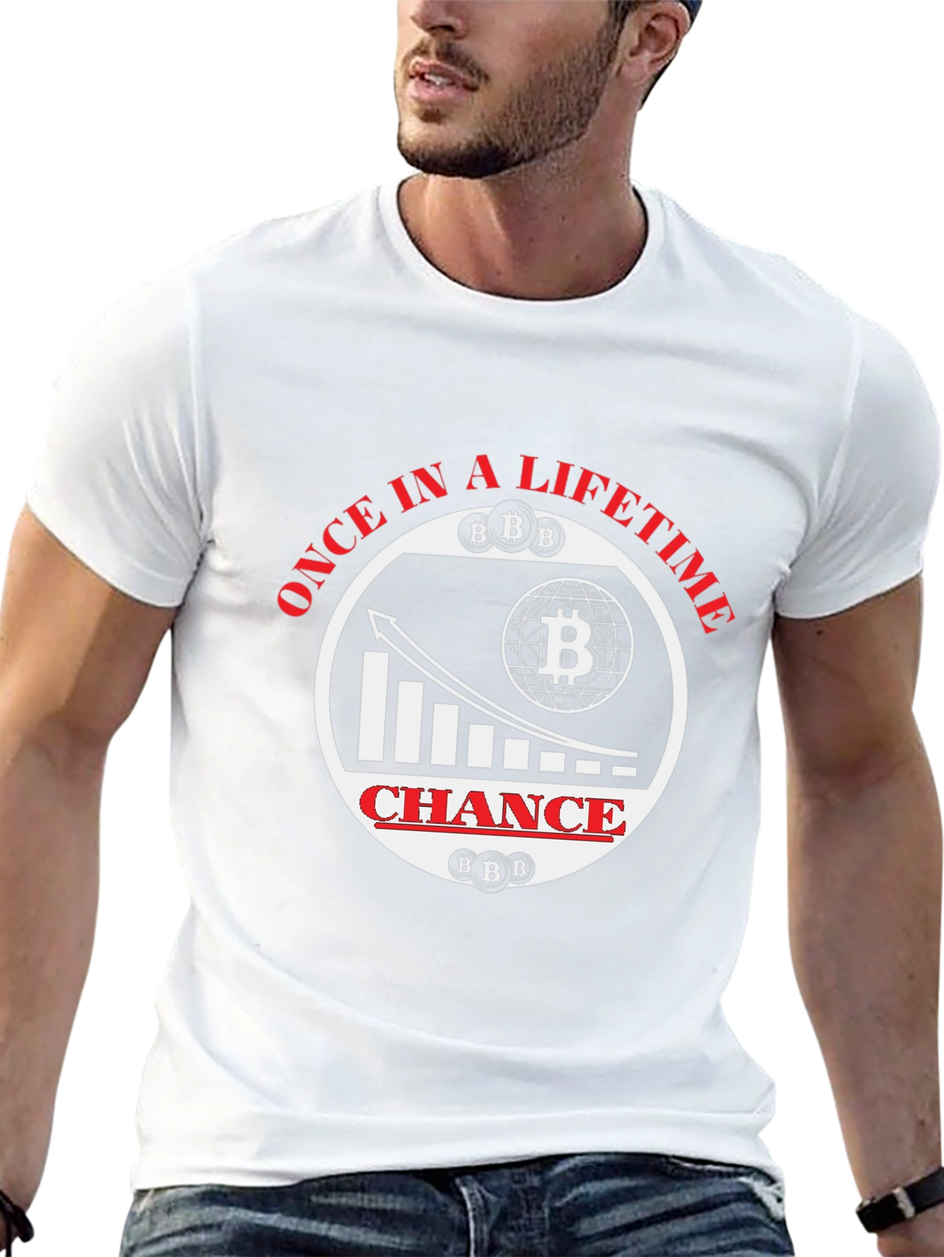 Bitcoin Once in a Lifetime T-Shirt - Crypto Fashion