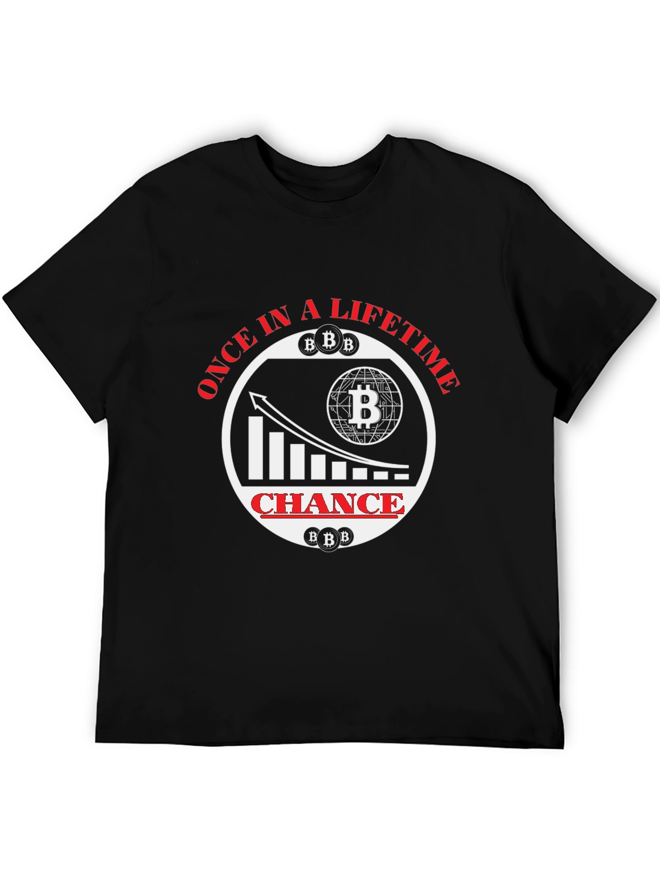 Bitcoin Once in a Lifetime T-Shirt - Crypto Fashion
