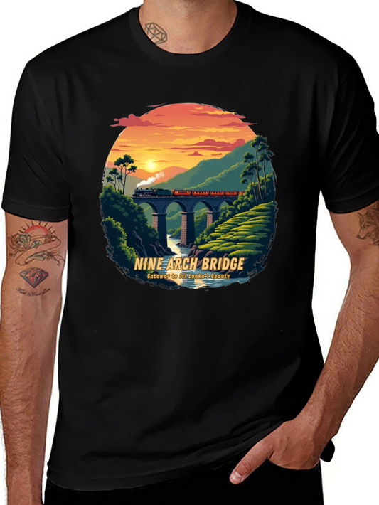 Nine Arch Bridge Graphic Tee